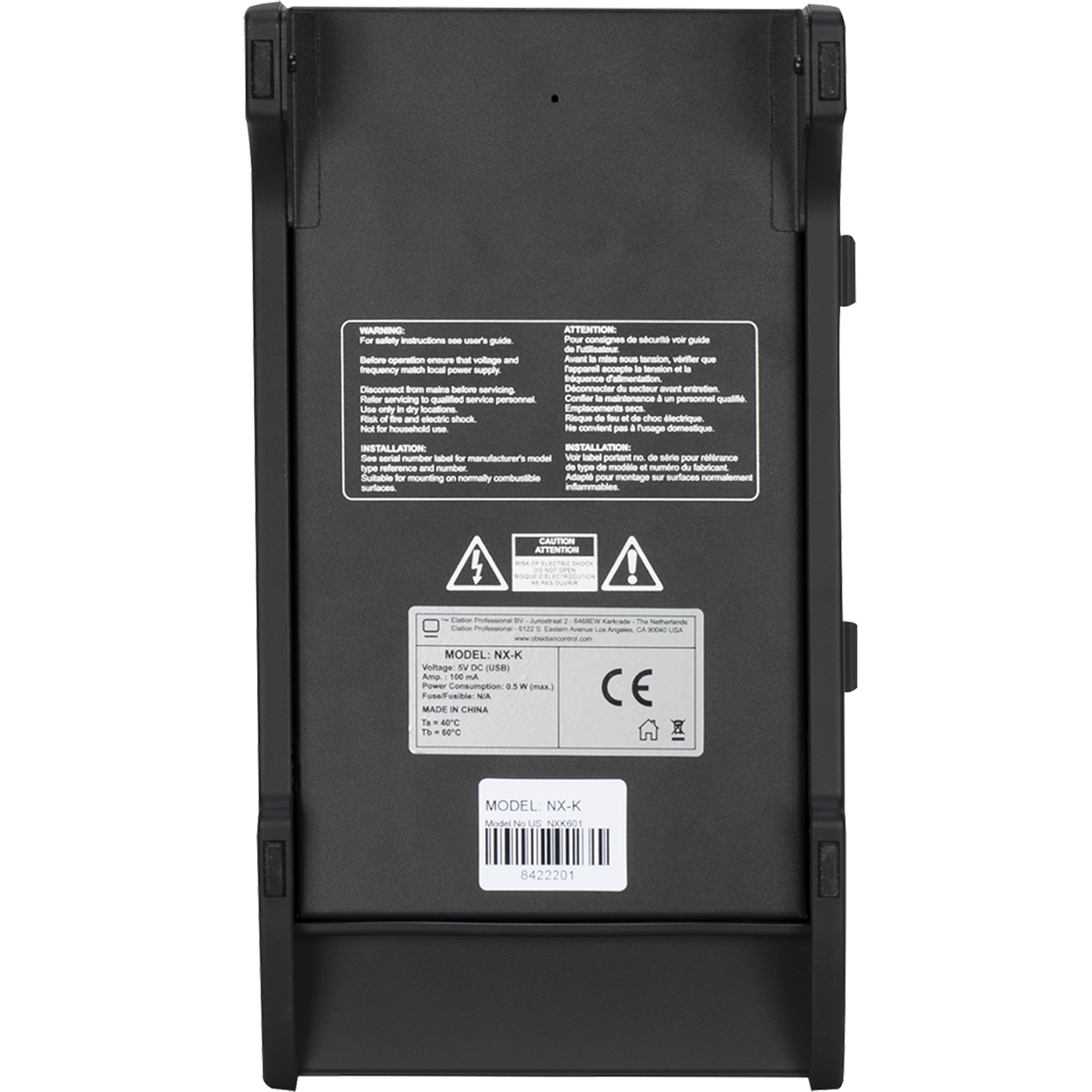 Obsidian NX1 Lighting Controller with NX K Keypad tourPack with BYFP ipCase
