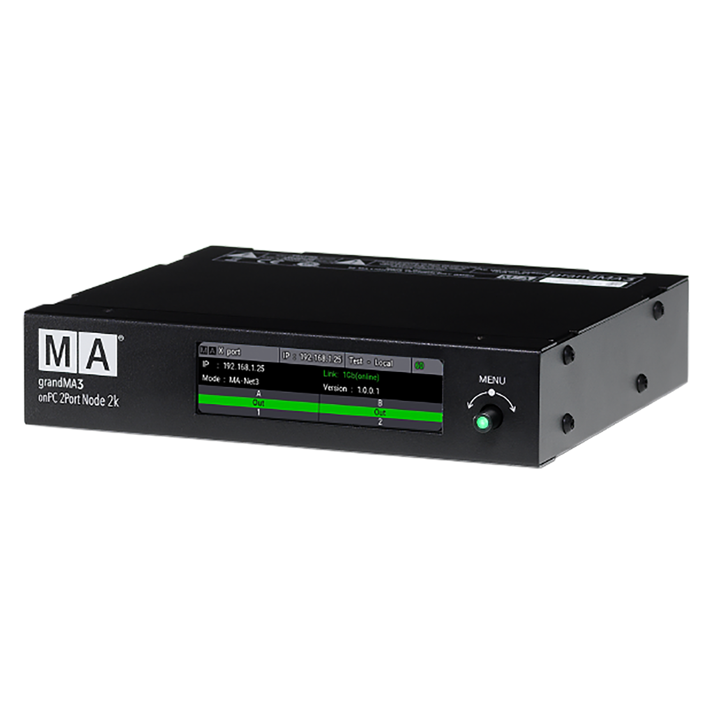 MA Lighting grandMA3 onPC 2Port Node PoE