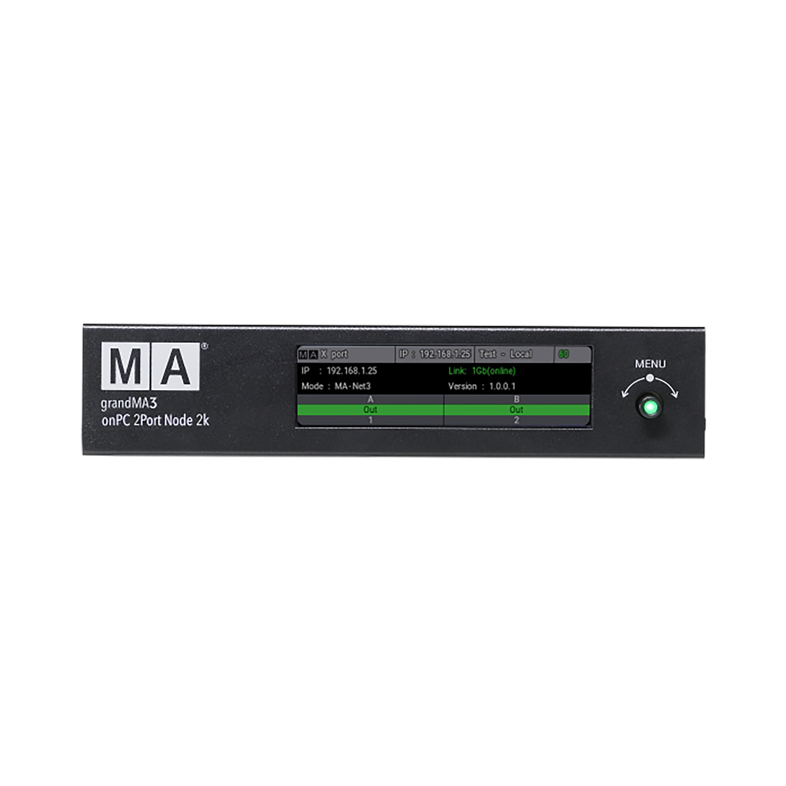 MA Lighting grandMA3 onPC 2Port Node PoE
