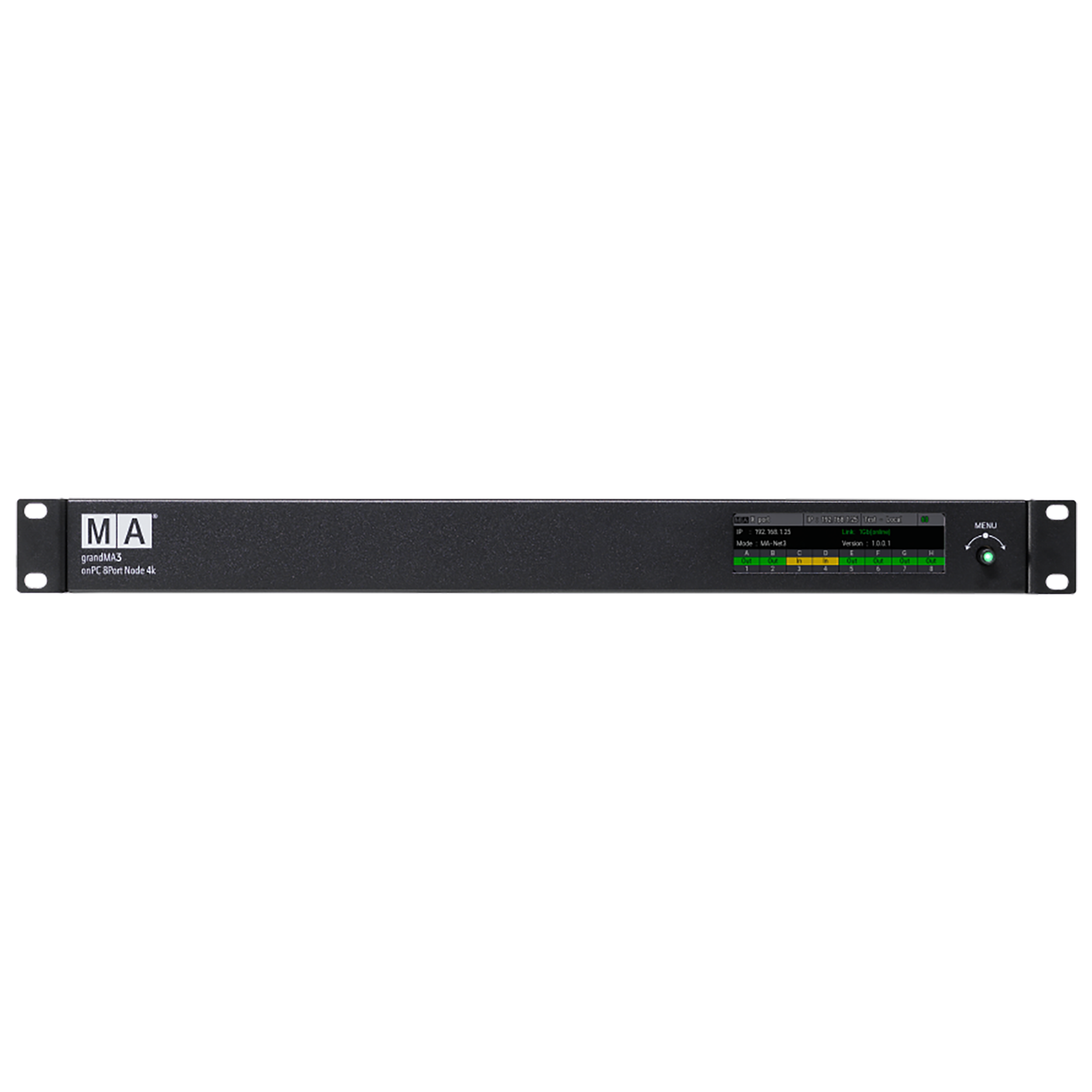 MA Lighting grandMA3 onPC 8Port Node PoE