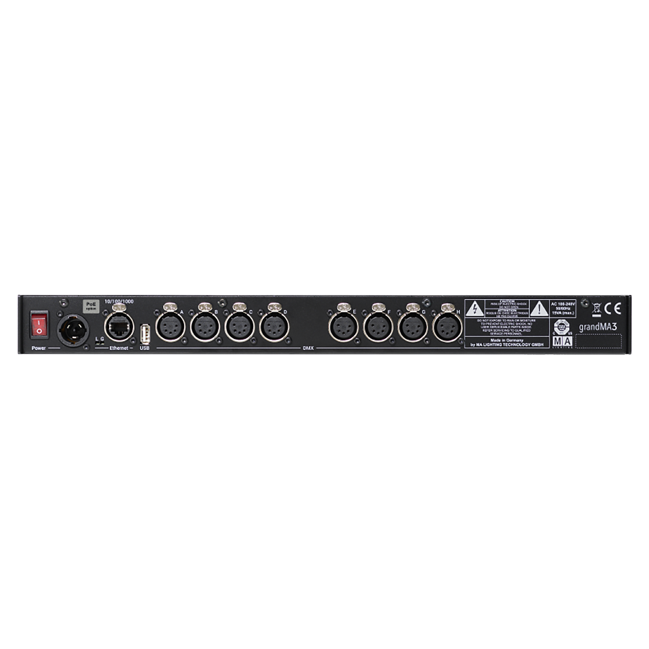 MA Lighting grandMA3 onPC 8Port Node PoE