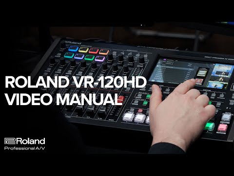 Roland VR-120HD Direct Streaming Video Switcher