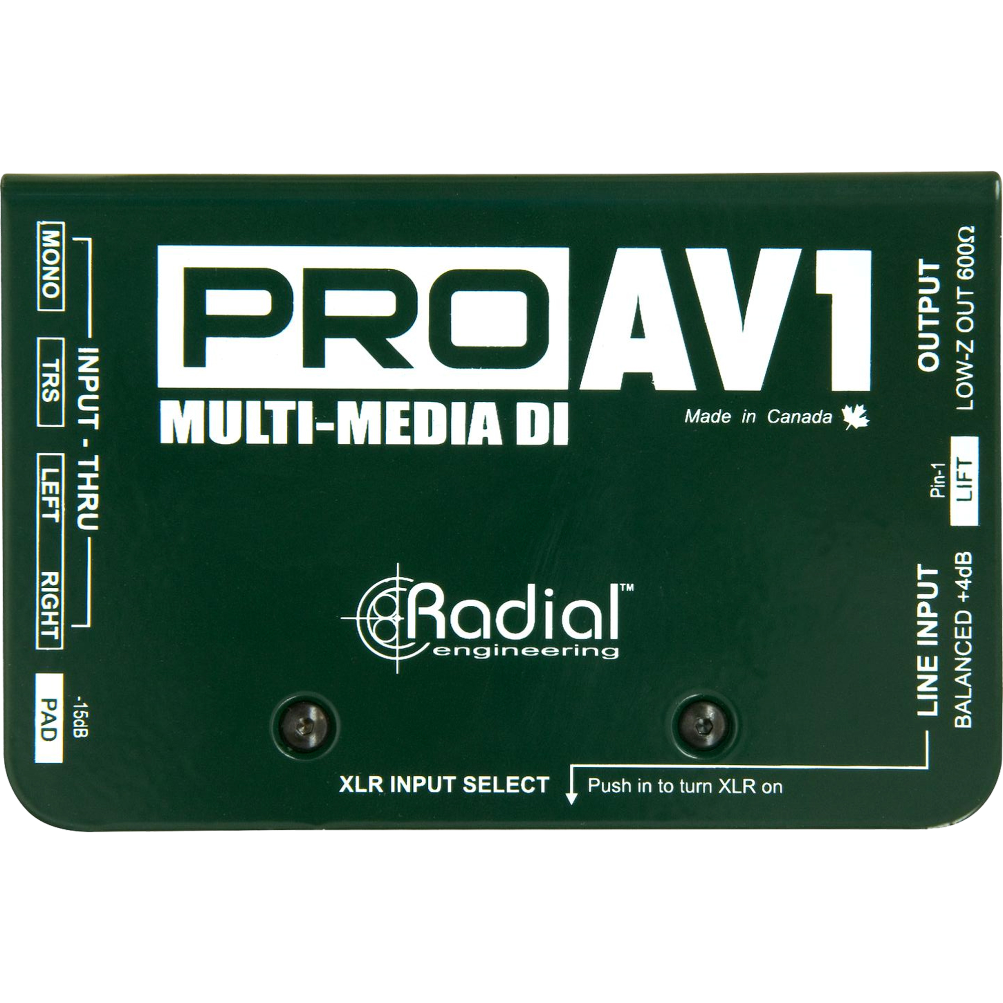 Radial ProAV1 Direct Box