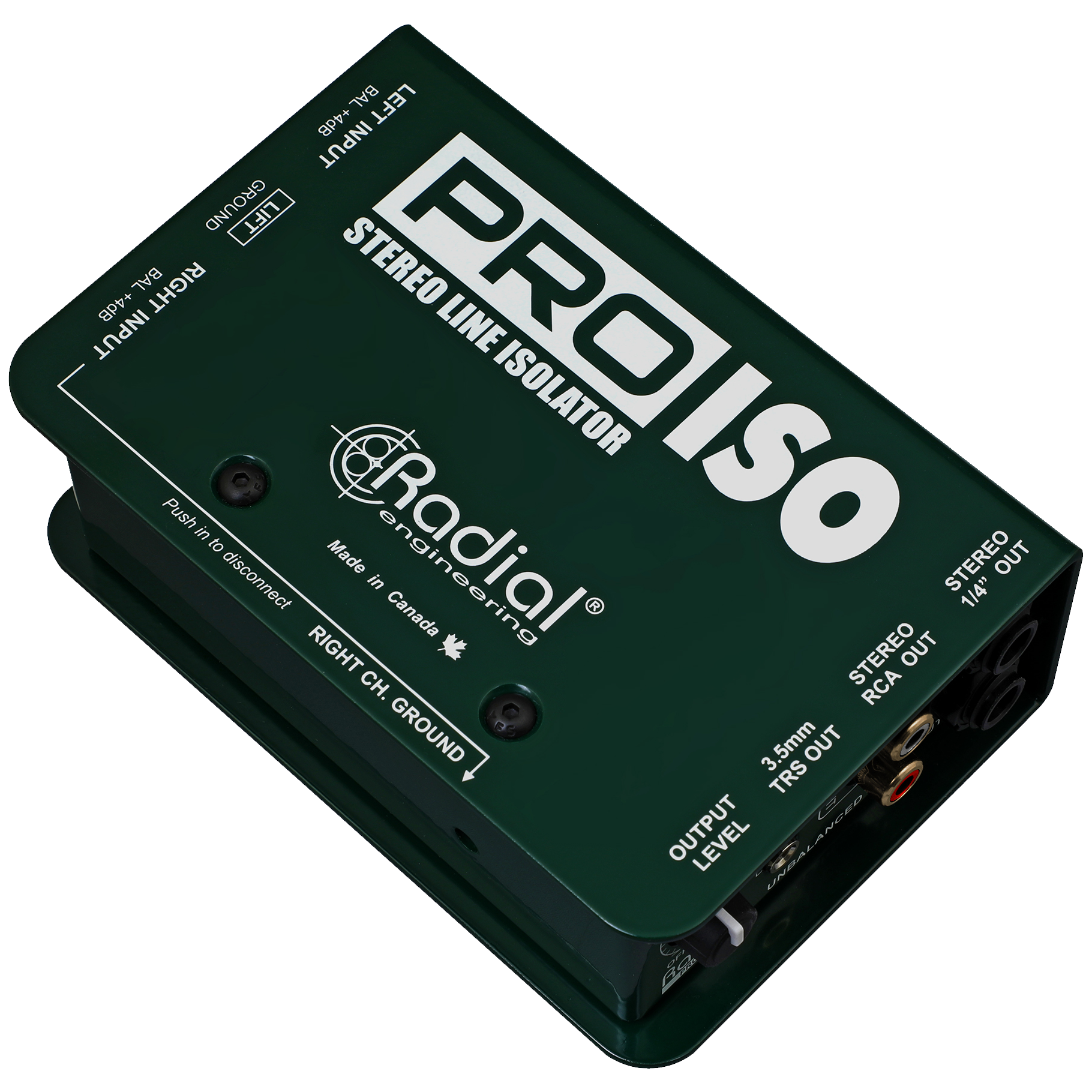 Radial Pro-Iso Stereo Line Isolator