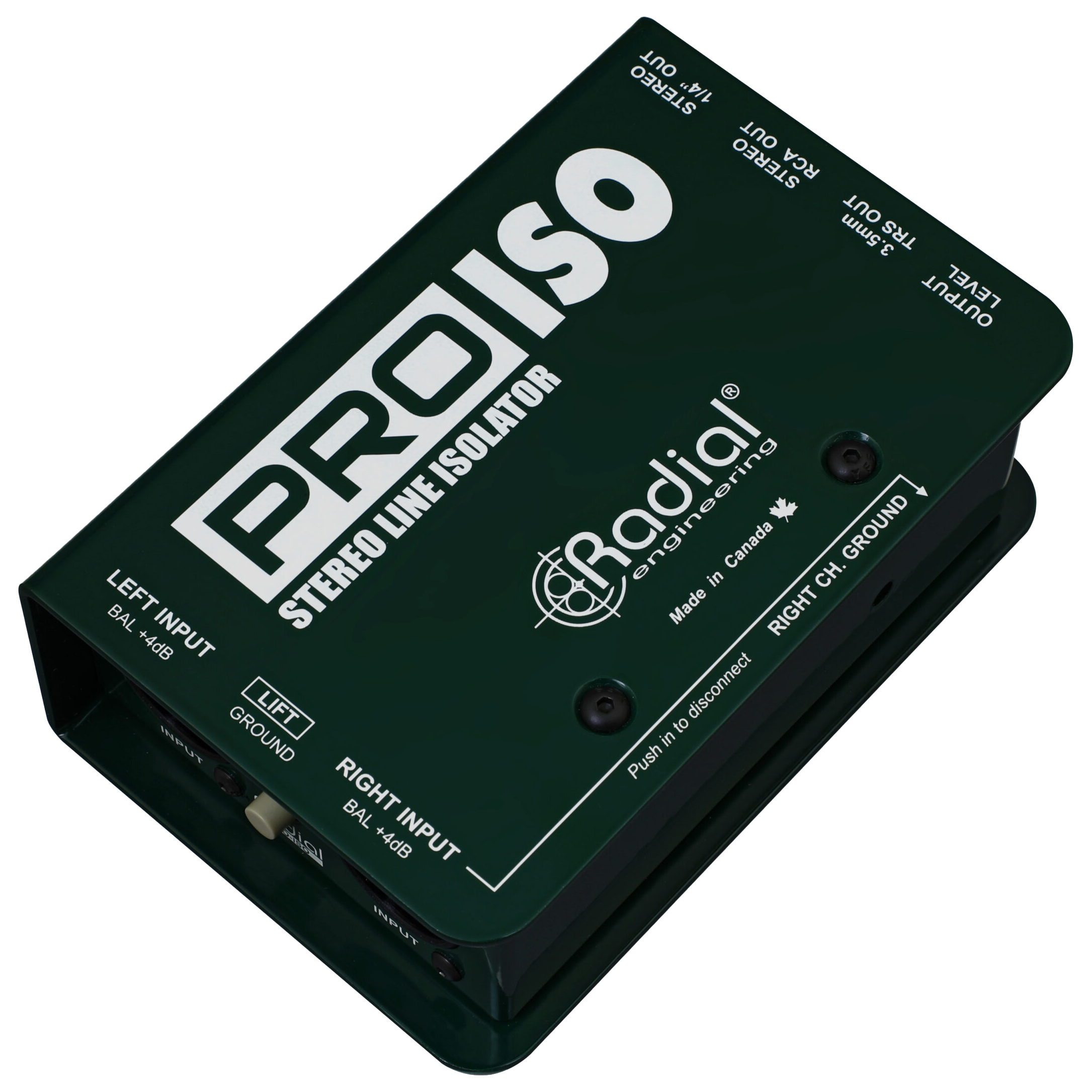 Radial Pro-Iso Stereo Line Isolator