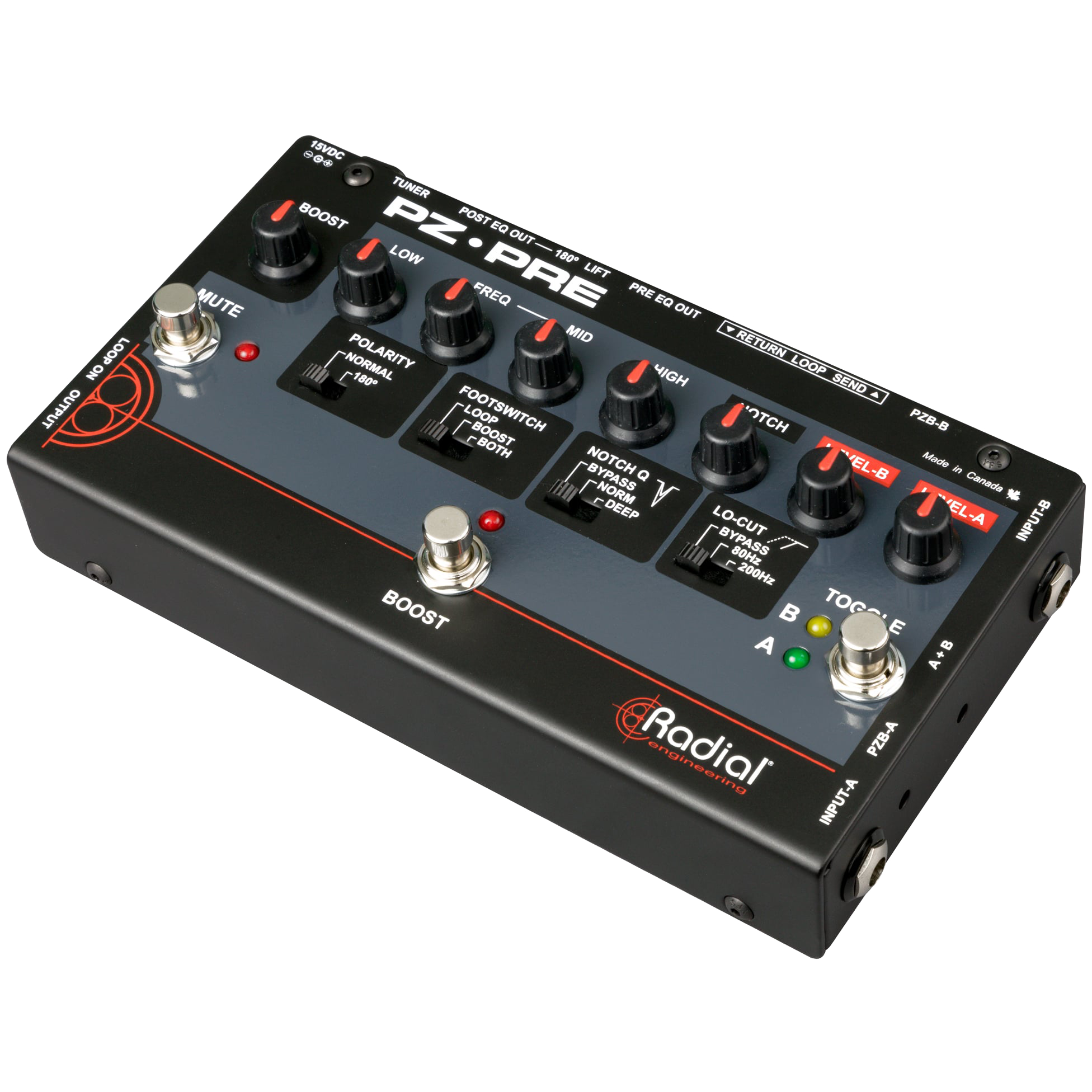Radial PZ-Pre Acoustic Preamp
