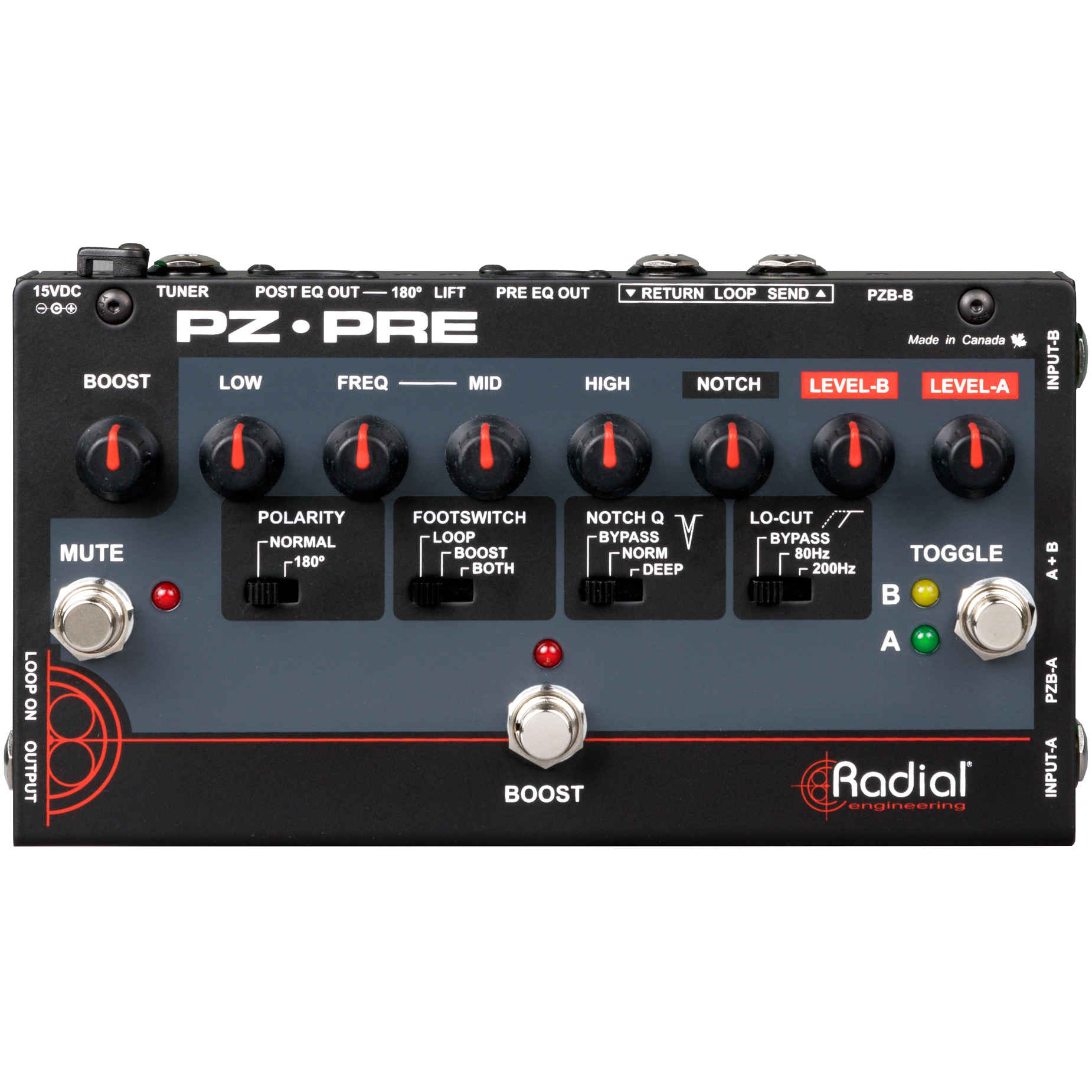 Radial PZ-Pre Acoustic Preamp