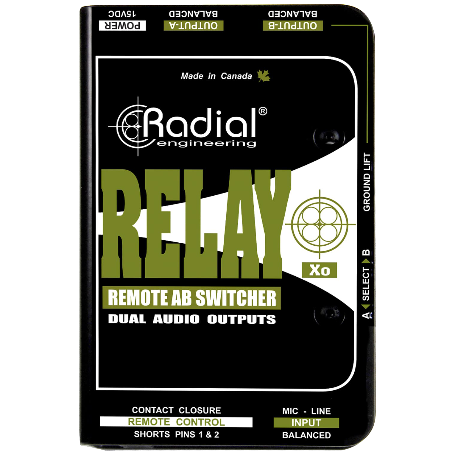 Radial Relay Xo Active Output Switcher