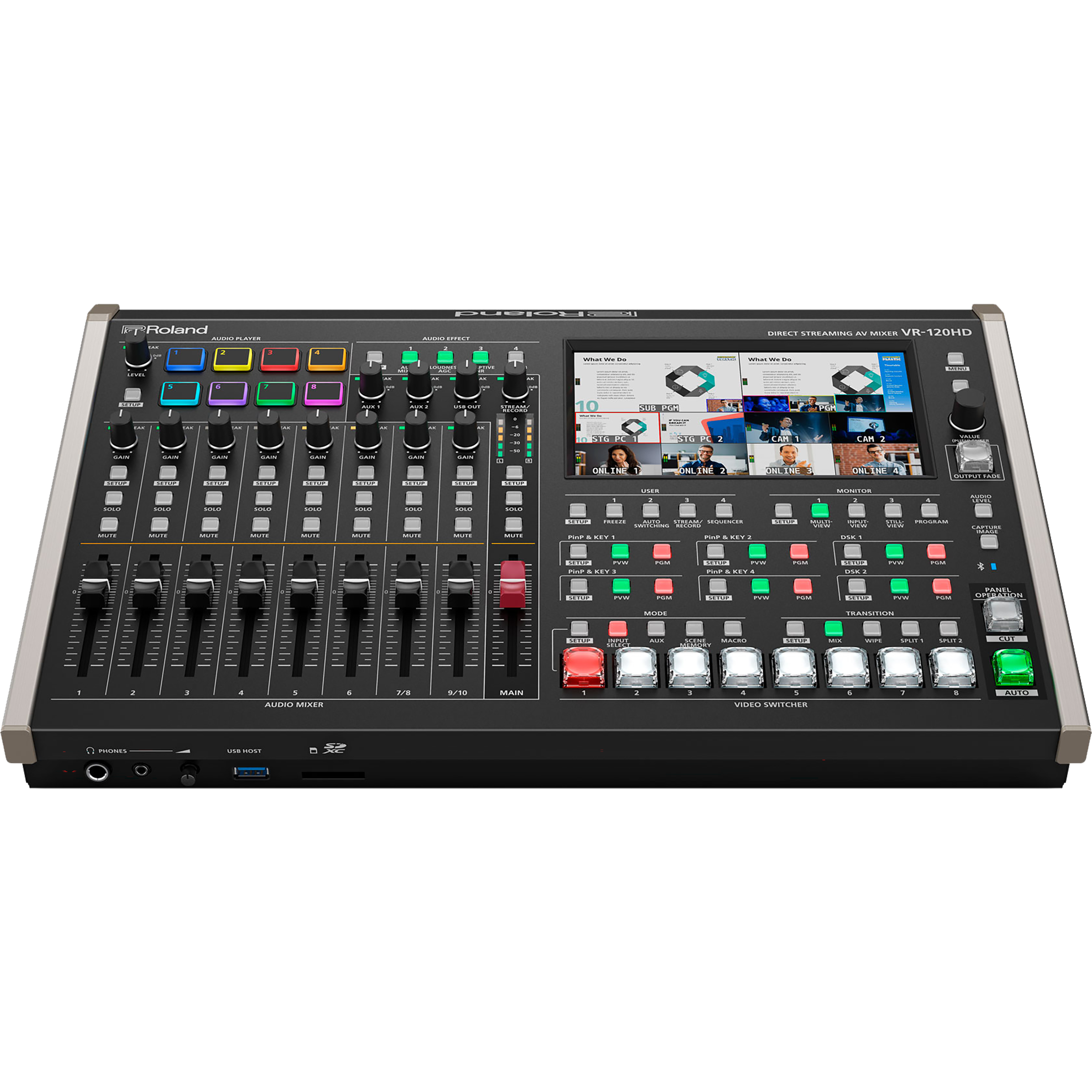 Roland VR-120HD Direct Streaming Video Switcher