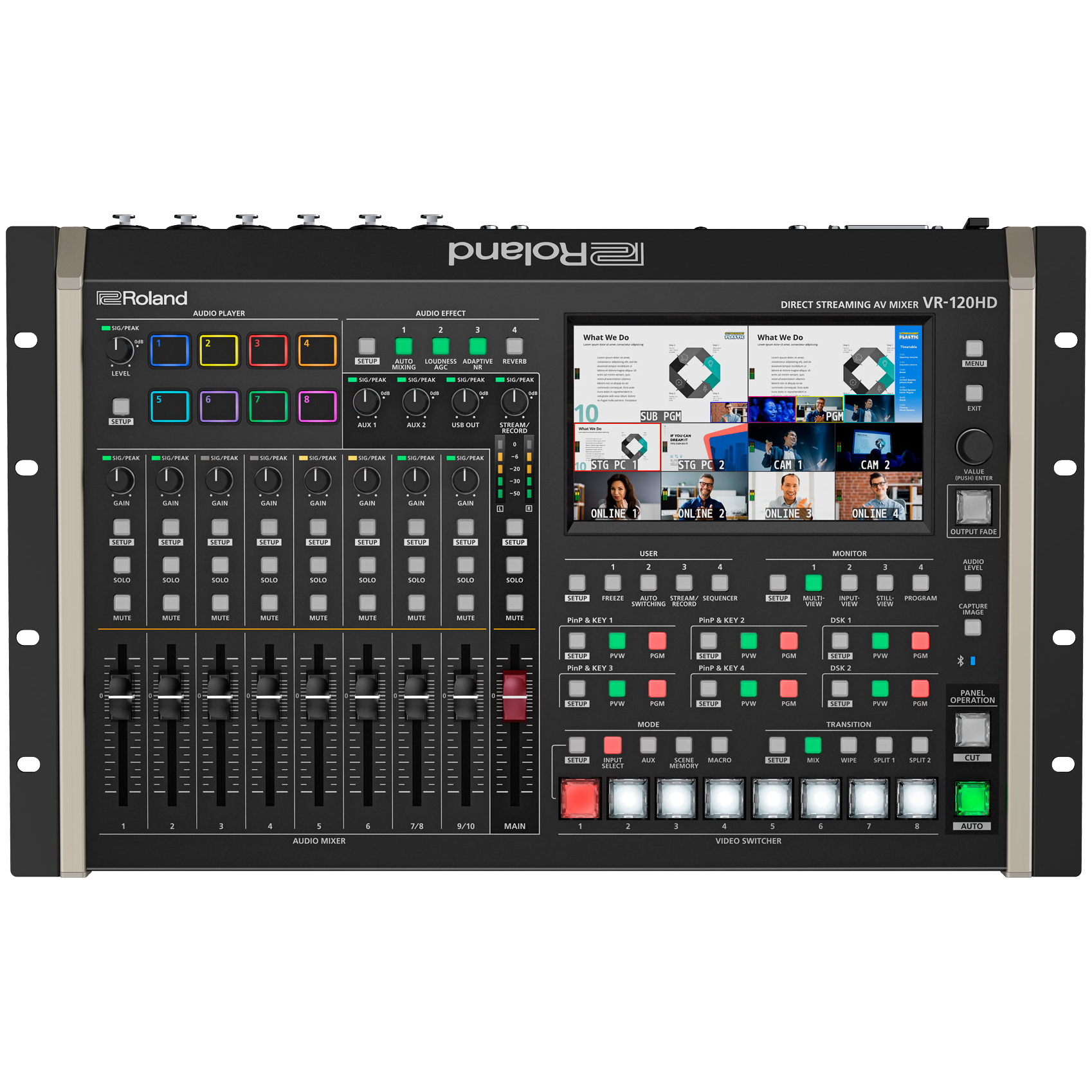 Roland VR-120HD Direct Streaming Video Switcher