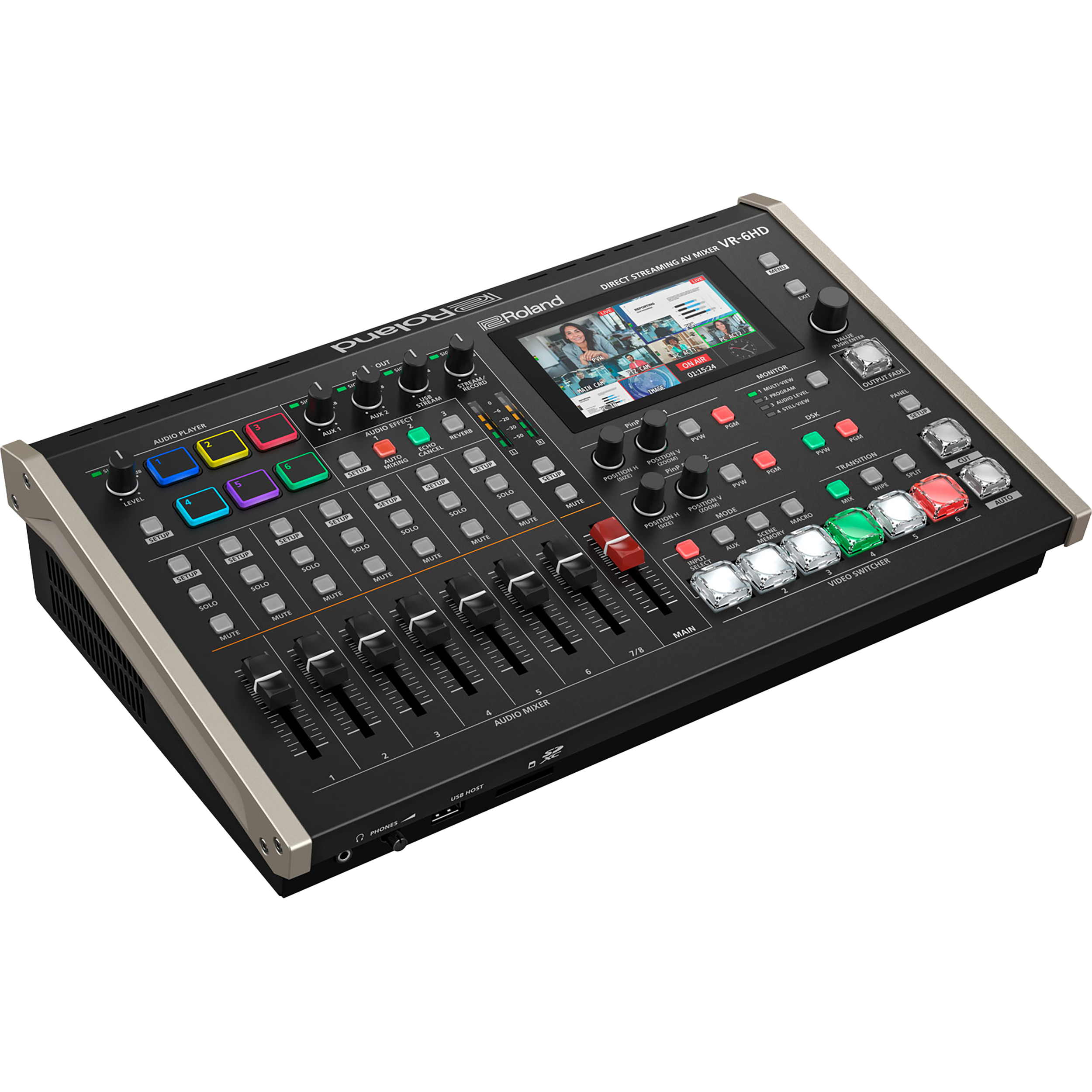 Roland VR-6HD tourPack with BYFP ipCase