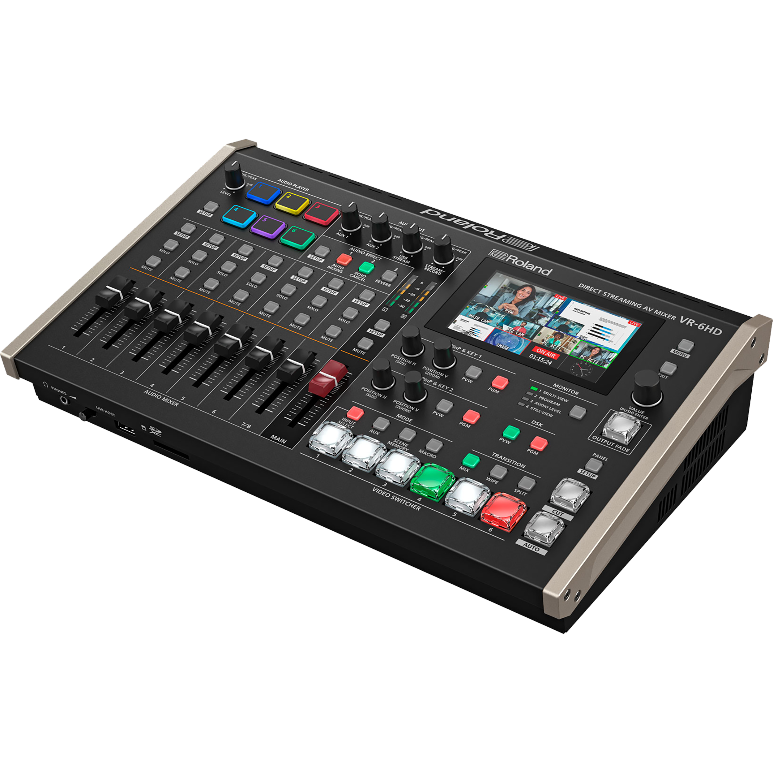 Roland VR-6HD tourPack with BYFP ipCase