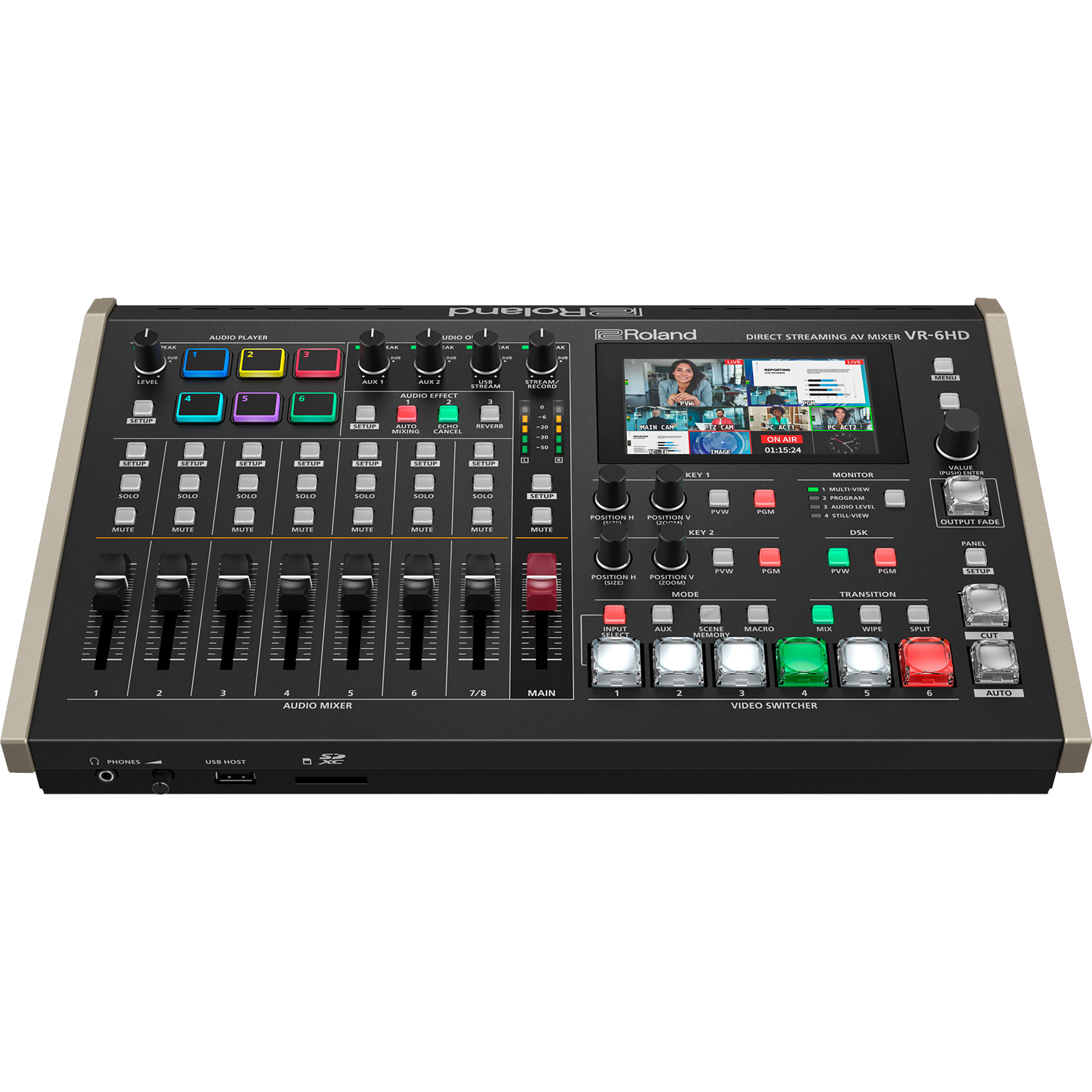 Roland VR-6HD tourPack with BYFP ipCase