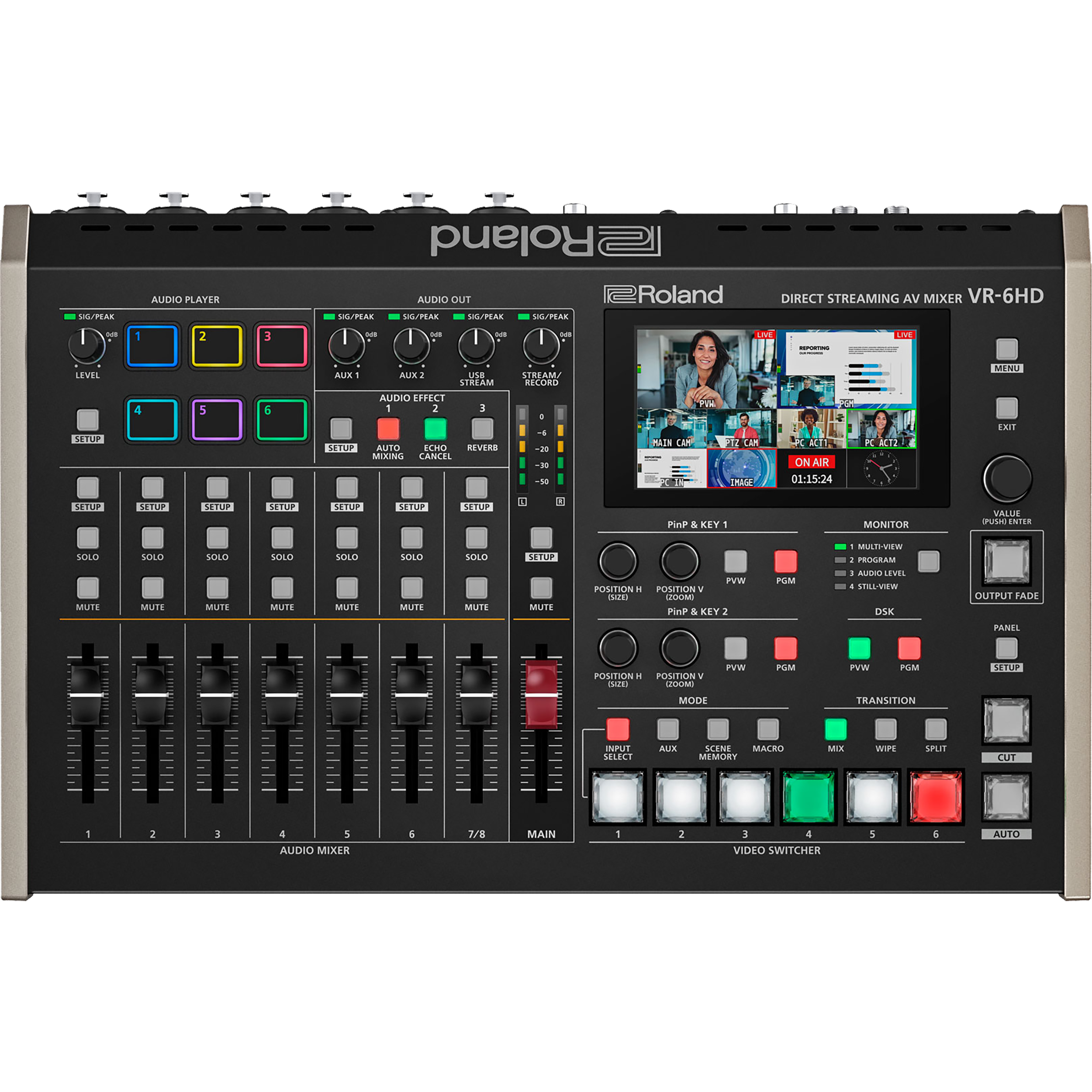 Roland VR-6HD tourPack with BYFP ipCase