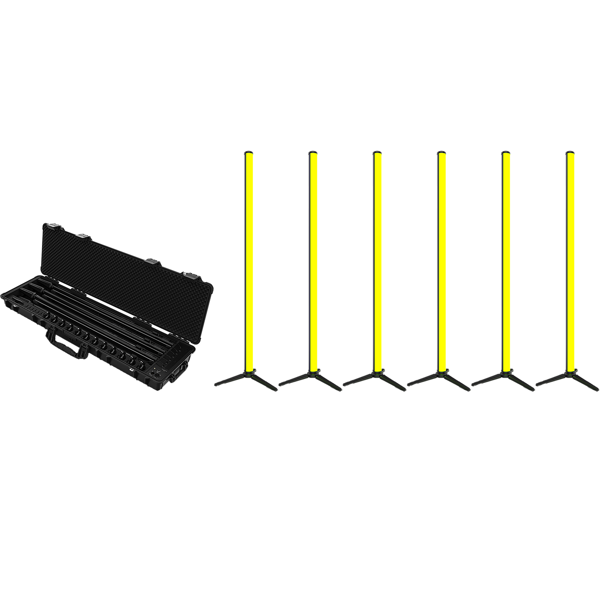 Chauvet Professional WELL STX180 6-Pack with Case