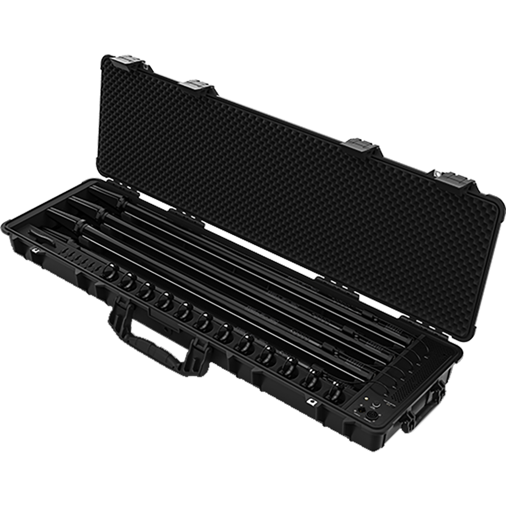 Chauvet 6x WELL STX 180 with Charging Case
