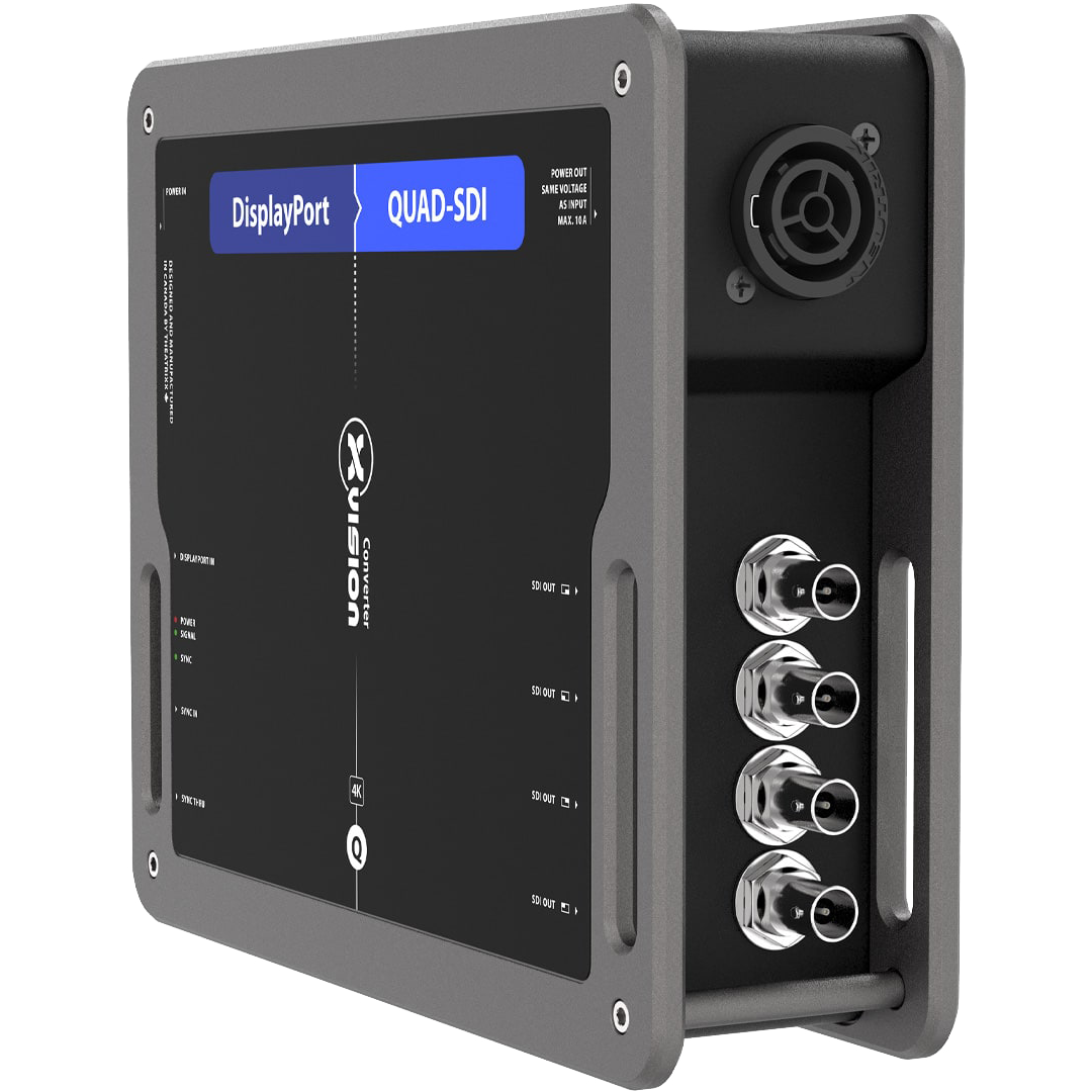 xVision DisplayPort to Quad 3G-SDI Converter