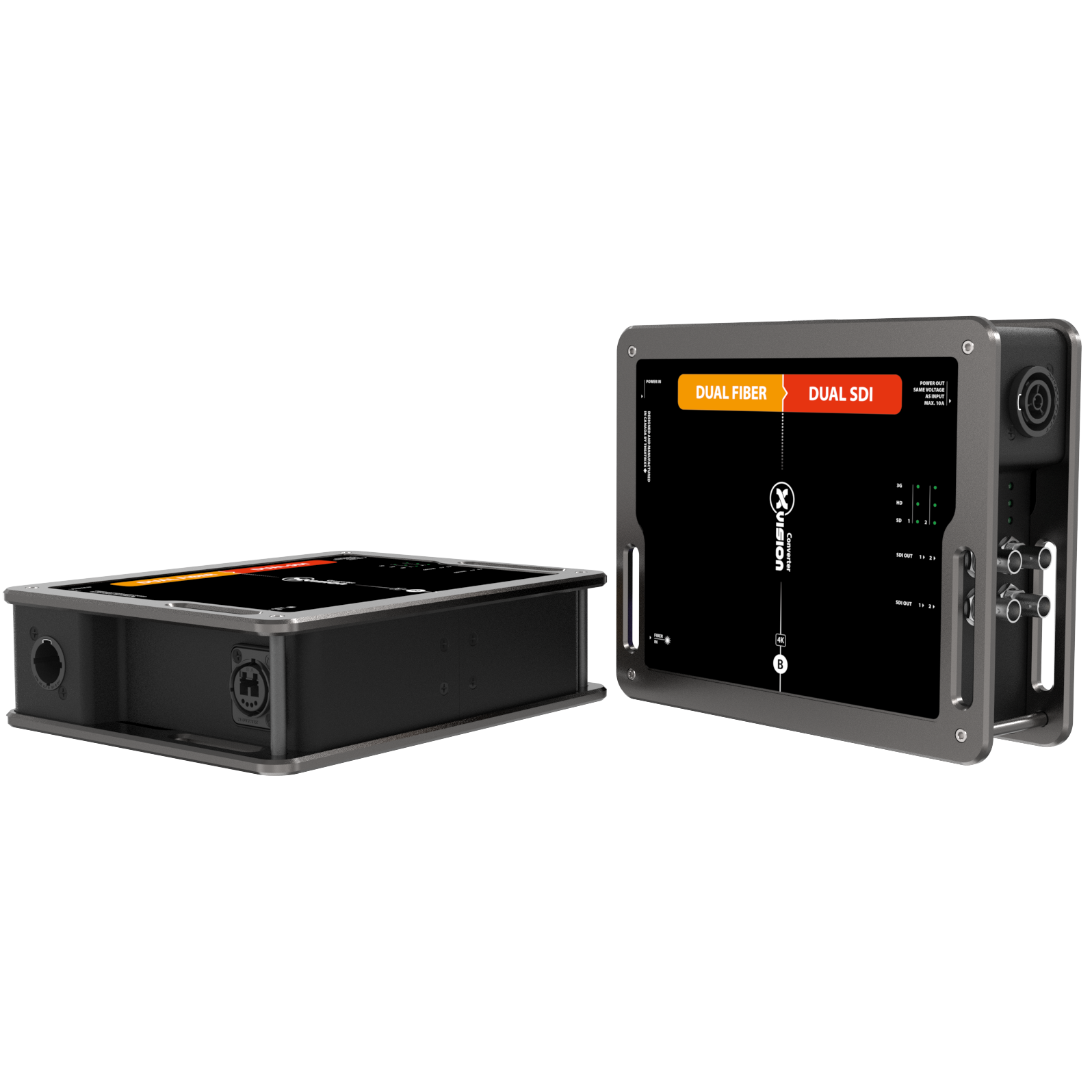 xVision Fiber to Dual Channel 3G-SDI Converter