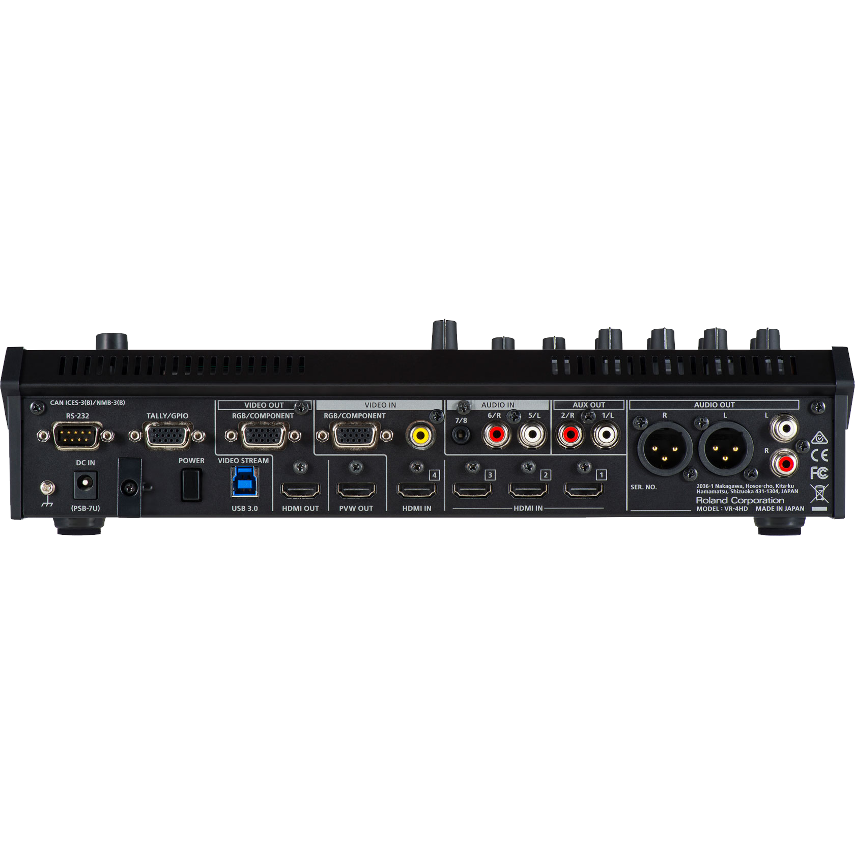 Roland VR-4HD Video Switcher tourPack with BYFP ipCase