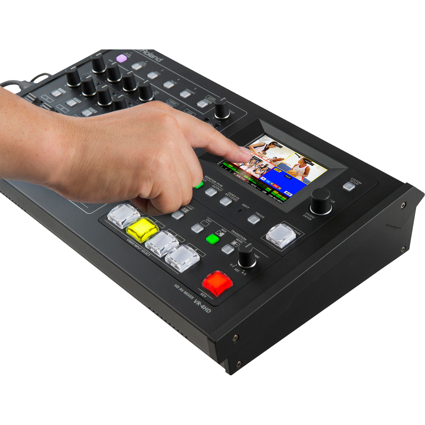 Roland VR-4HD Video Switcher tourPack with BYFP ipCase