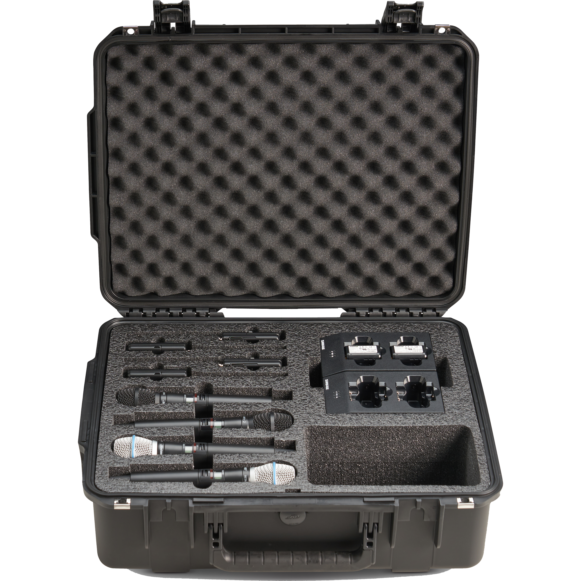 BYFP ipCase for 4x Shure Transmitters