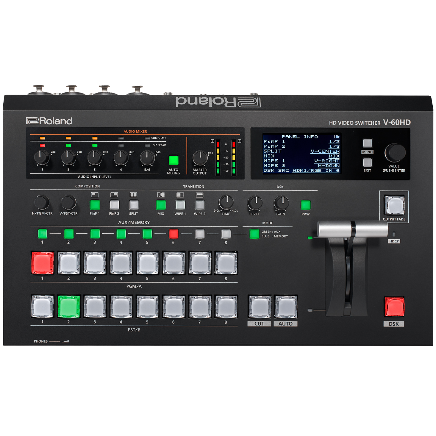 Roland V-60HD tourPack with BYFP ipCase