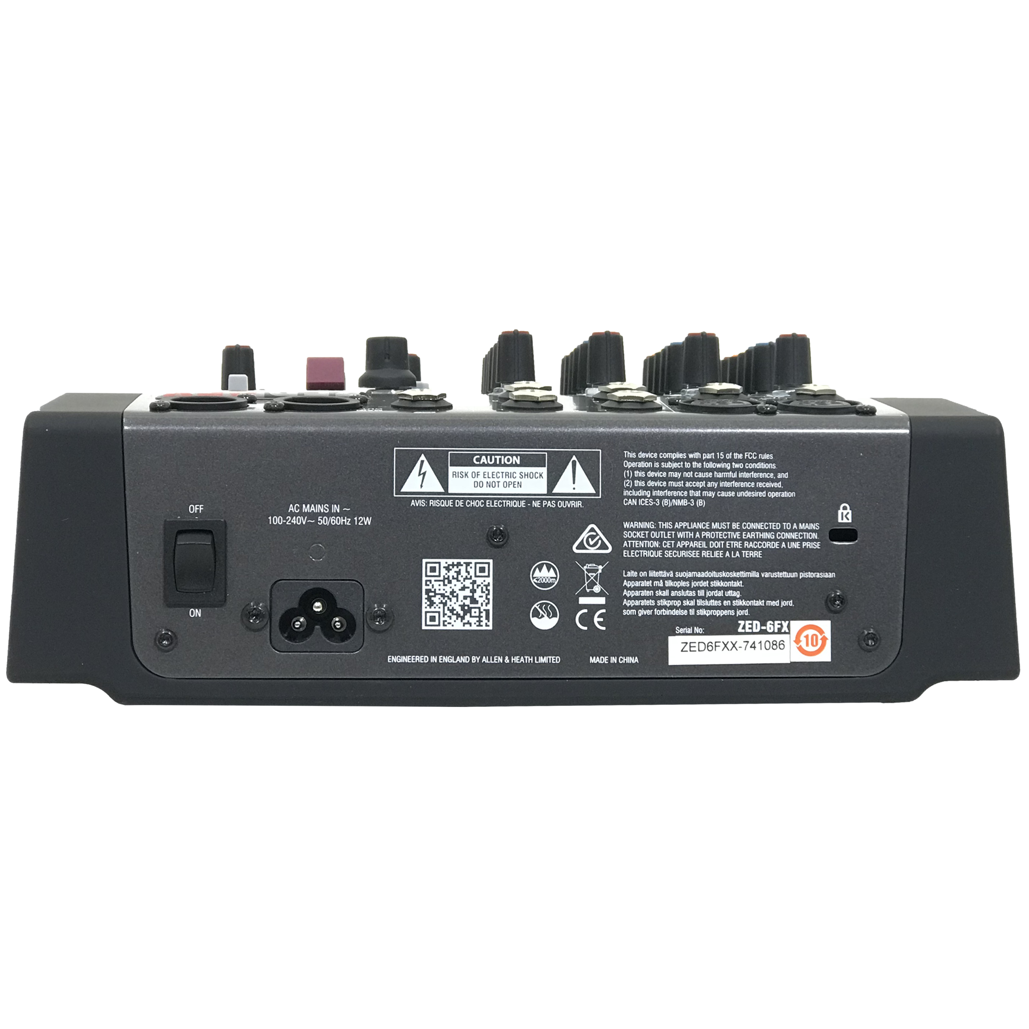 Allen & Heath ZED-6FX Mixer