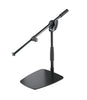 Konig & Meyer 25993 Floor Microphone Stand with Flat Base and Boom
