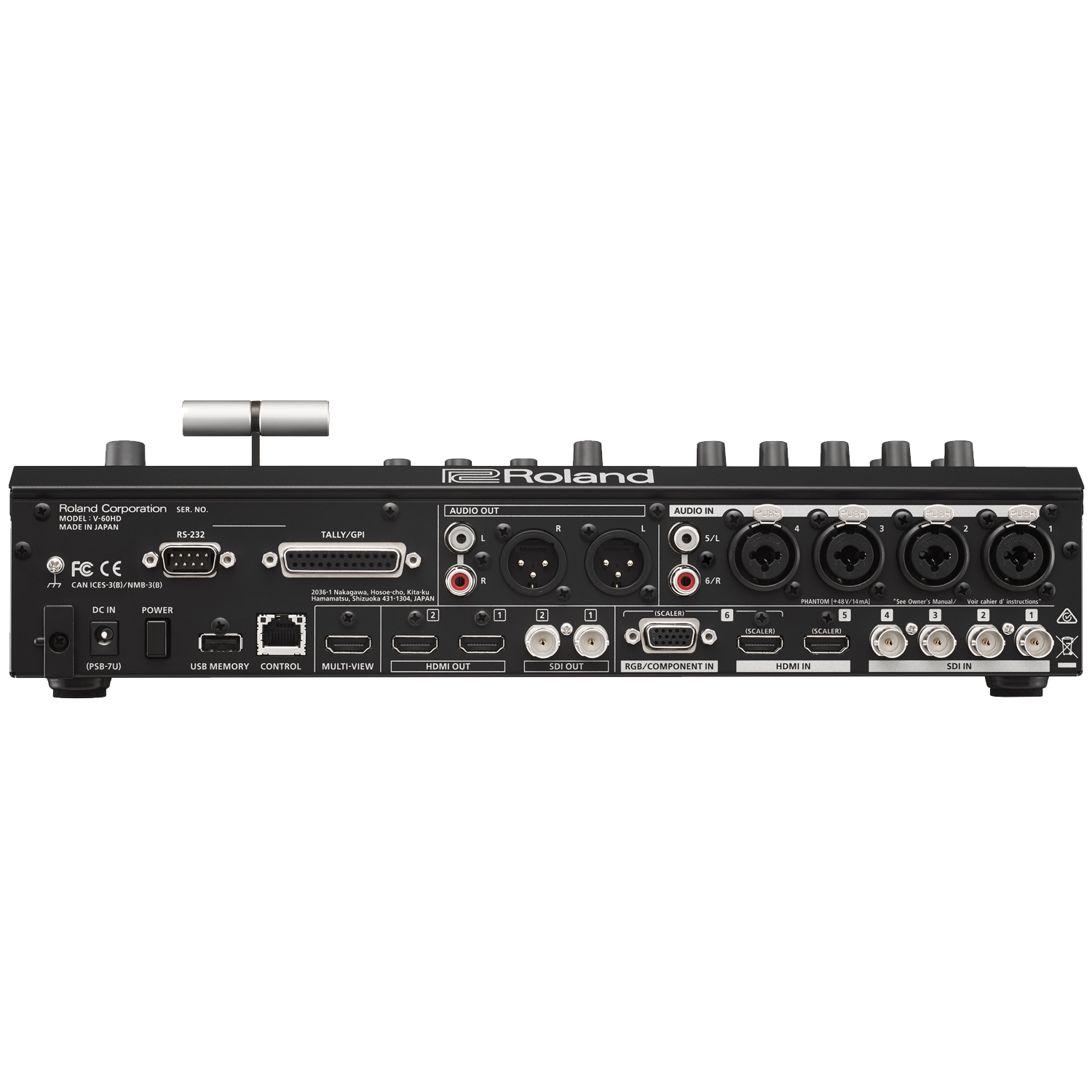 Roland V-60HD HD Video Mixer tourPack with BYFP ipCase
