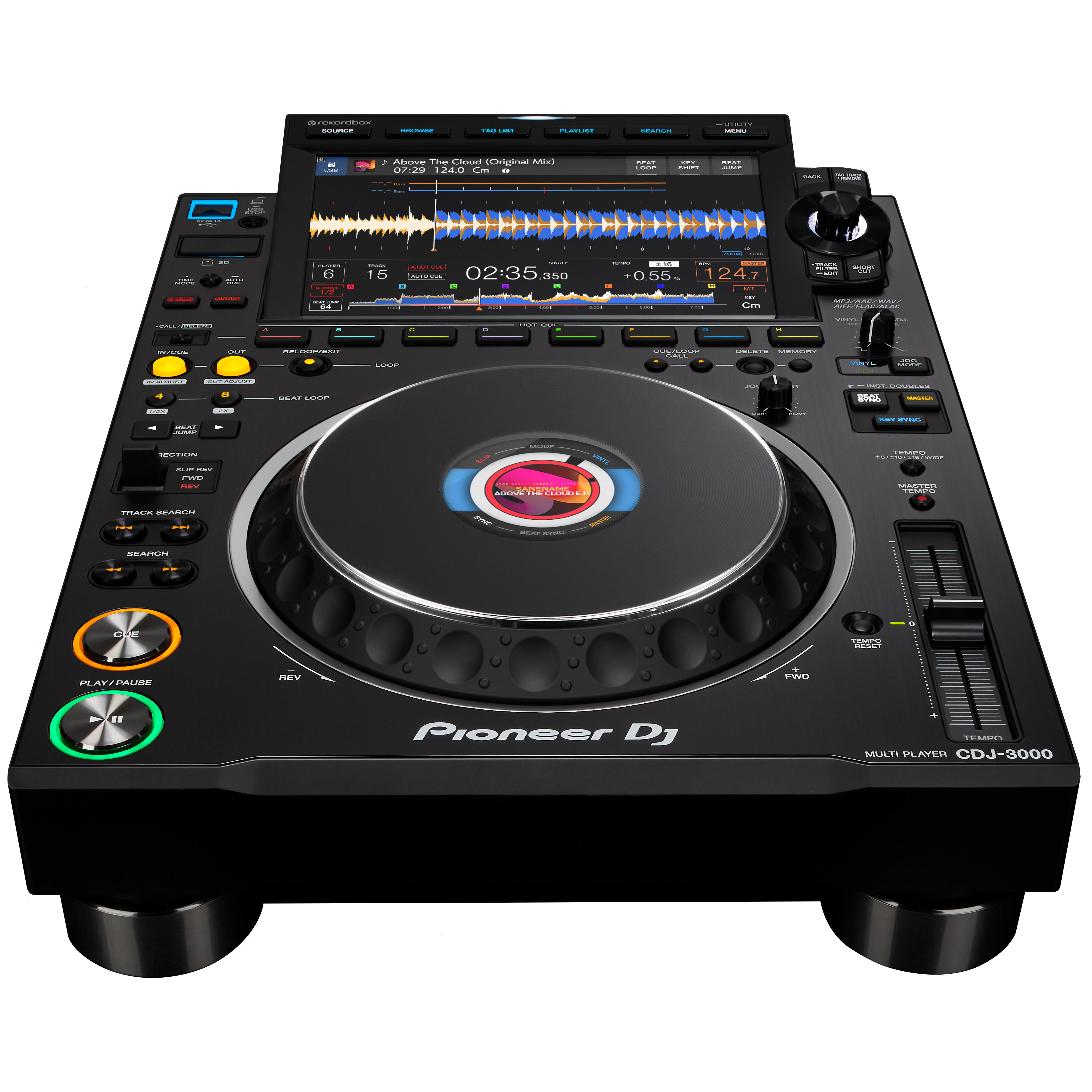 Pioneer DJ CDJ-3000 tourPack with BYFP ipCase