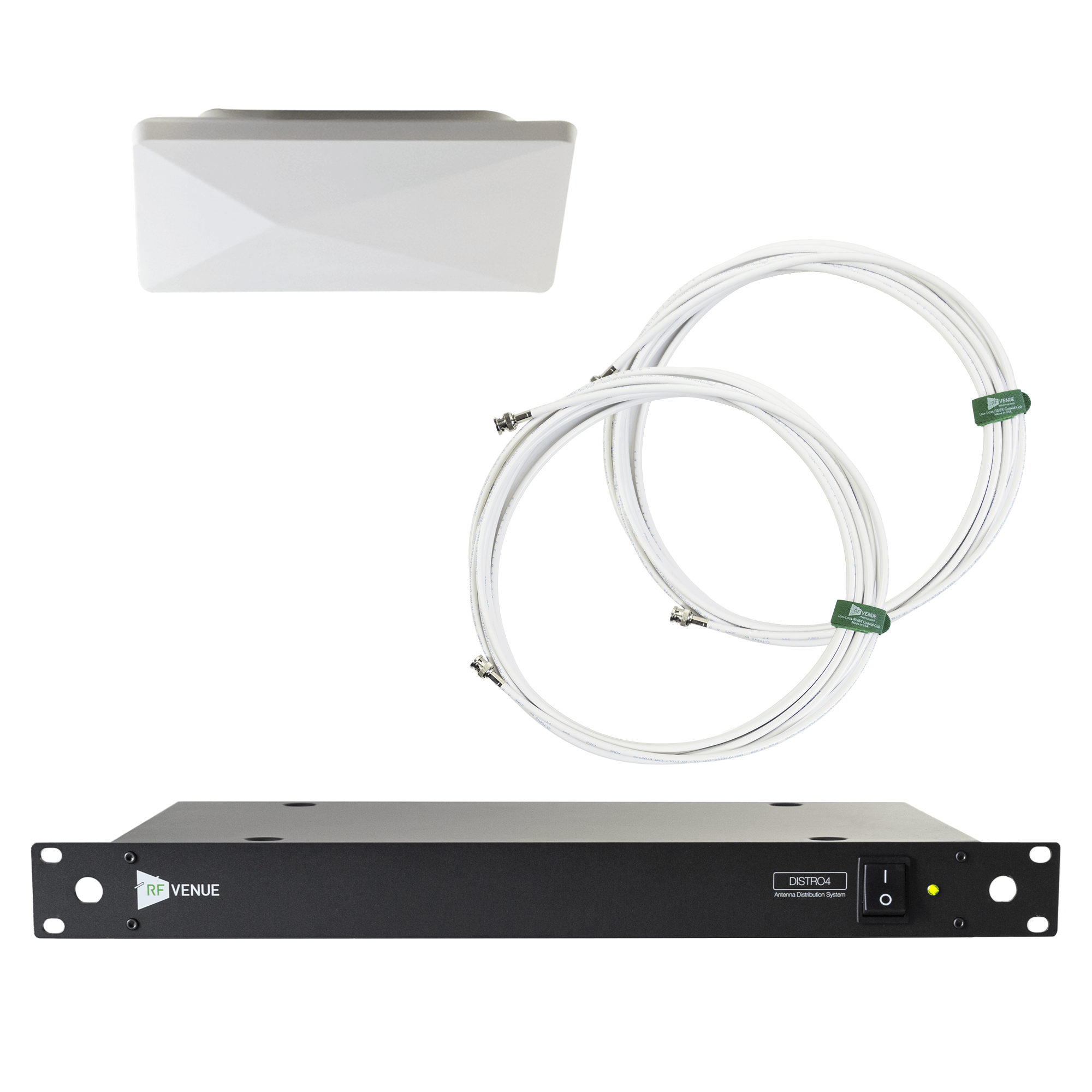 RF Venue 4 Channel Wireless Microphone Upgrade Pack