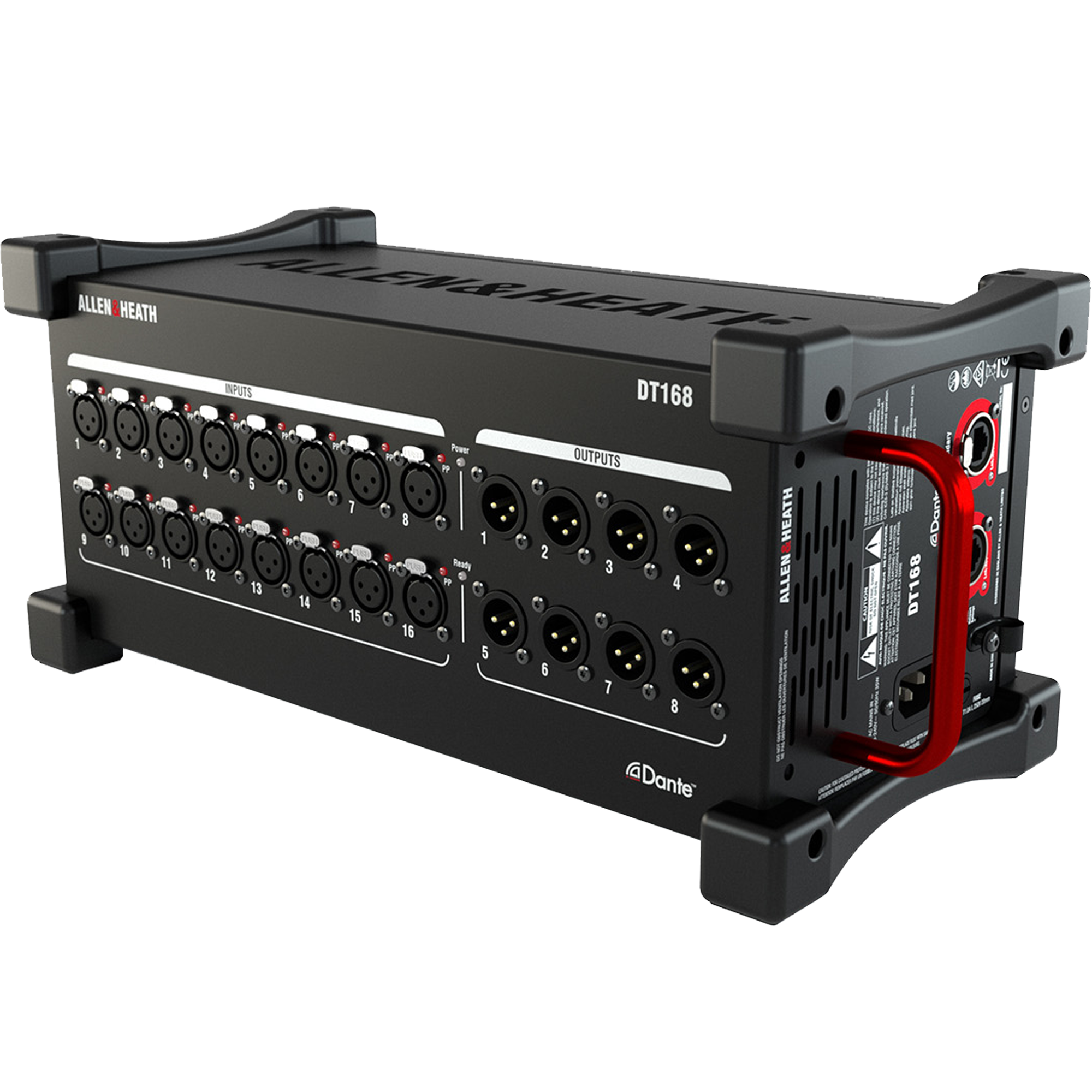 Allen & Heath DT168 Dante StageBox tourPack with BYFP ipCase