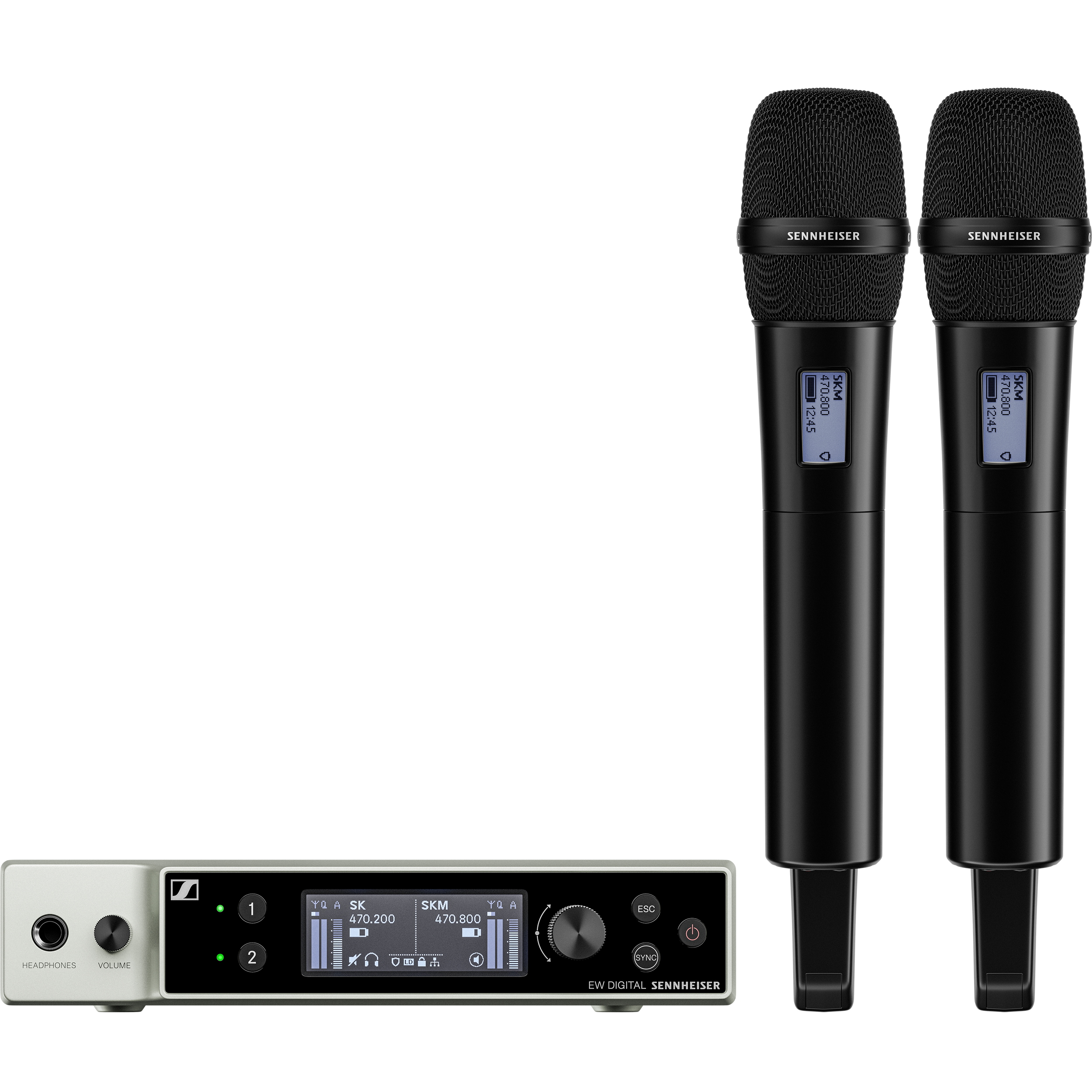 Sennheiser ew-DX Dual Handheld Wireless Microphone System