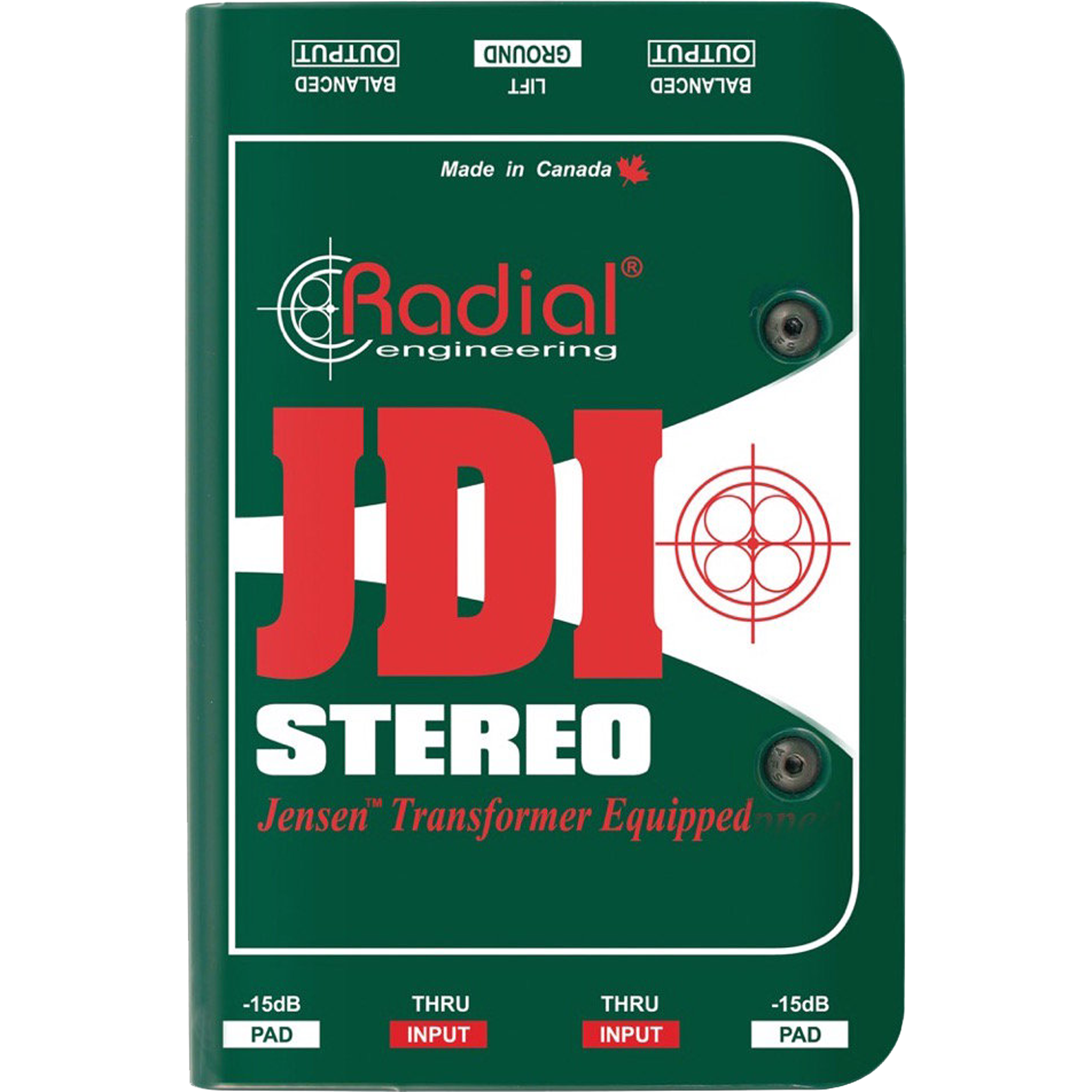 Radial JDI Stereo Passive Direct Box