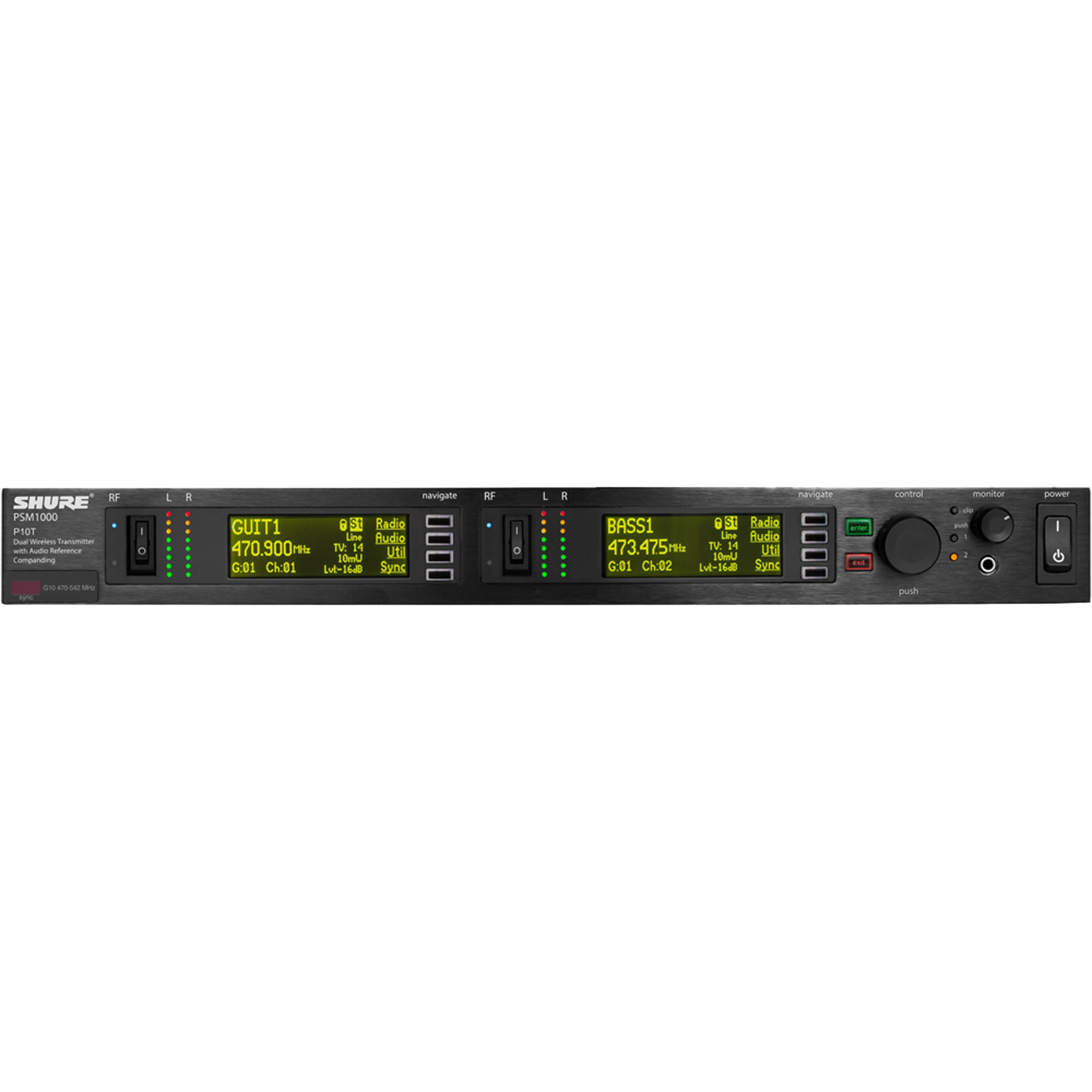 Shure PSM1000 Dual Channel Transmitter