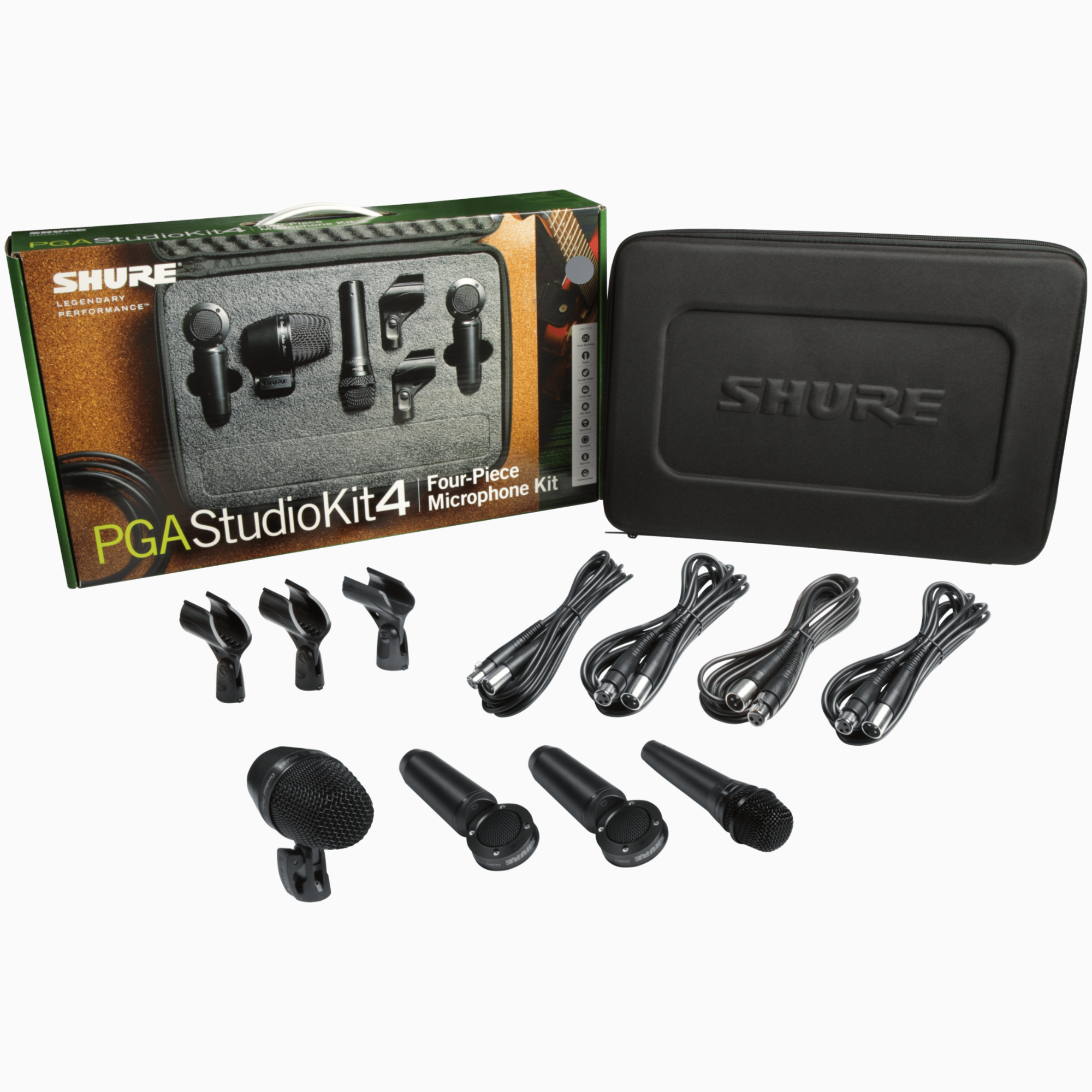 Shure 4-Piece Studio Microphone Kit