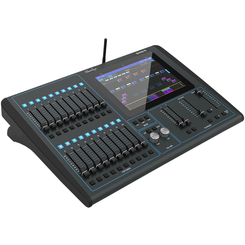 ChamSys QuickQ 10 Lighting Controller tourPack with BYFP ipCase