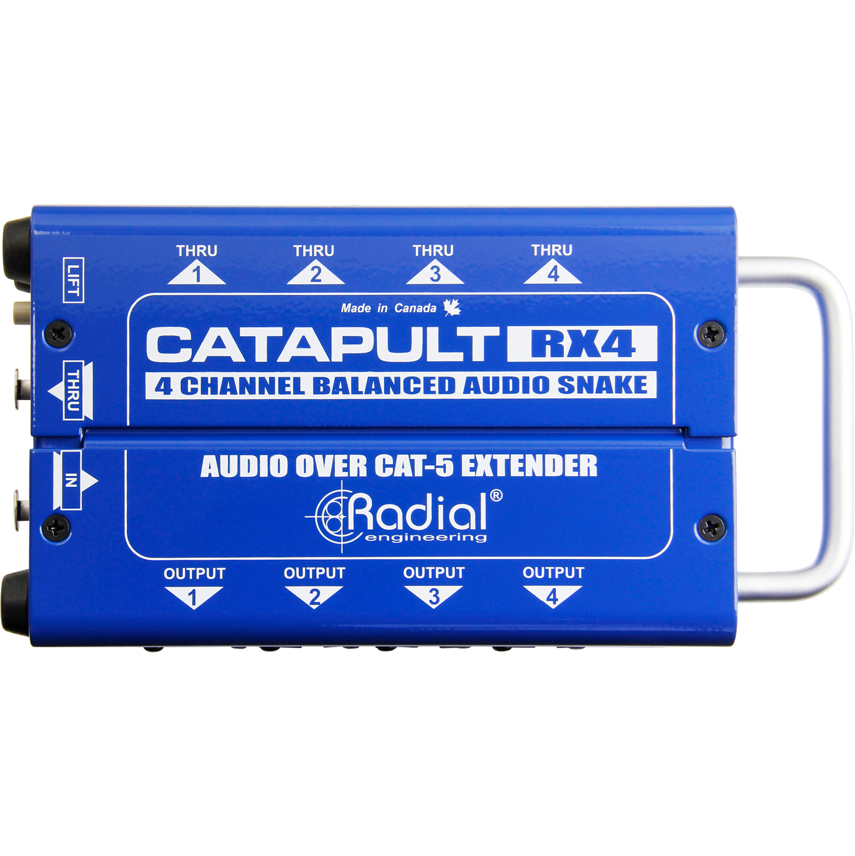 Radial Catapult Audio Snake System tourPack with BYFP ipCase