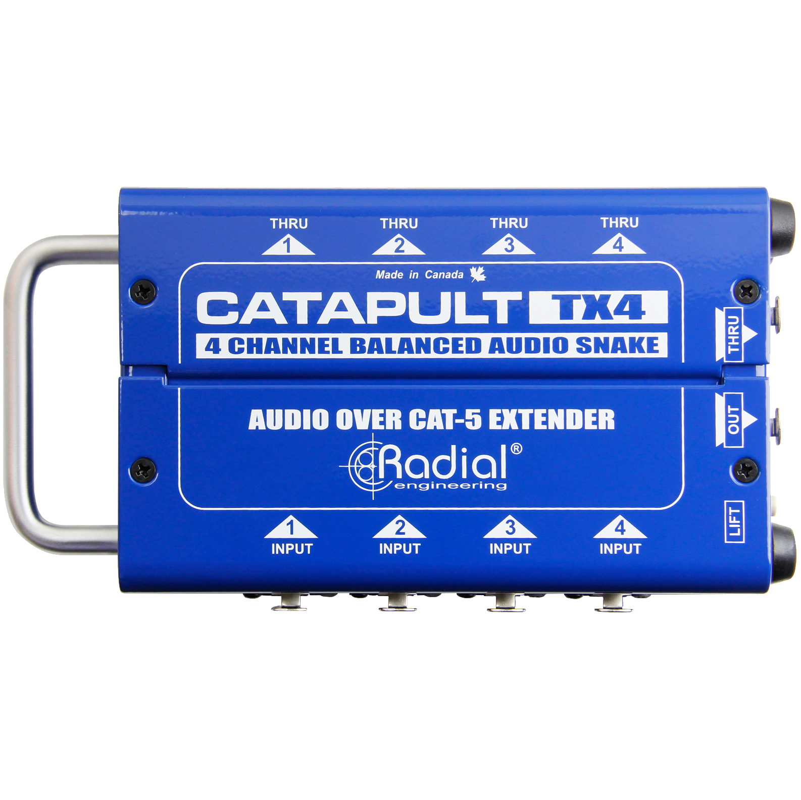 Radial Catapult Audio Snake System tourPack with BYFP ipCase