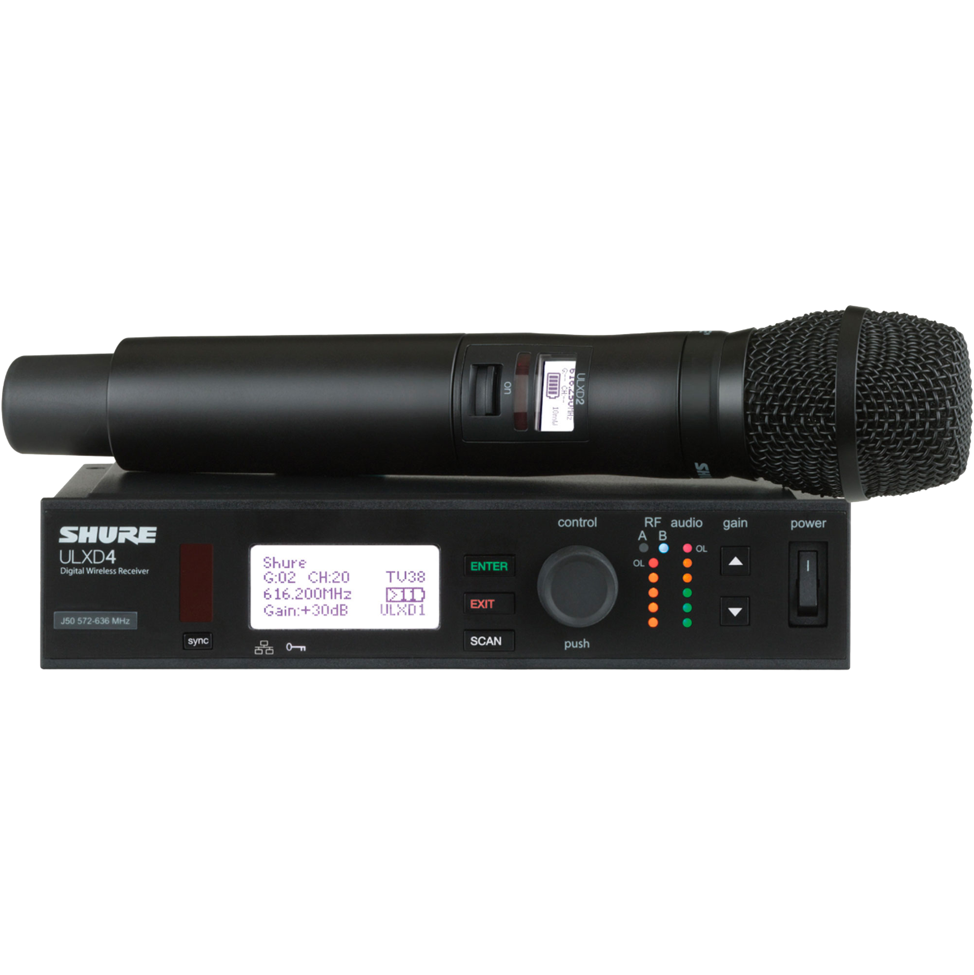 Shure ULX-D Handheld Wireless Microphone System