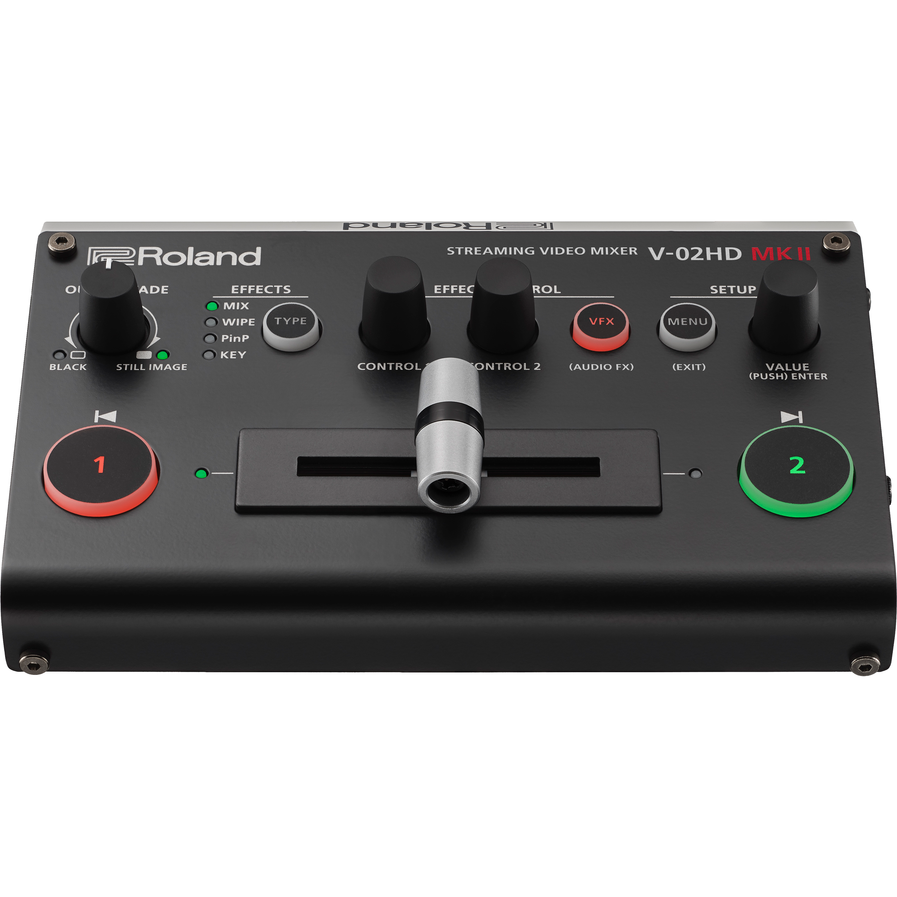 Roland V-02HD MKII Video Switcher tourPack with BYFP ipCase