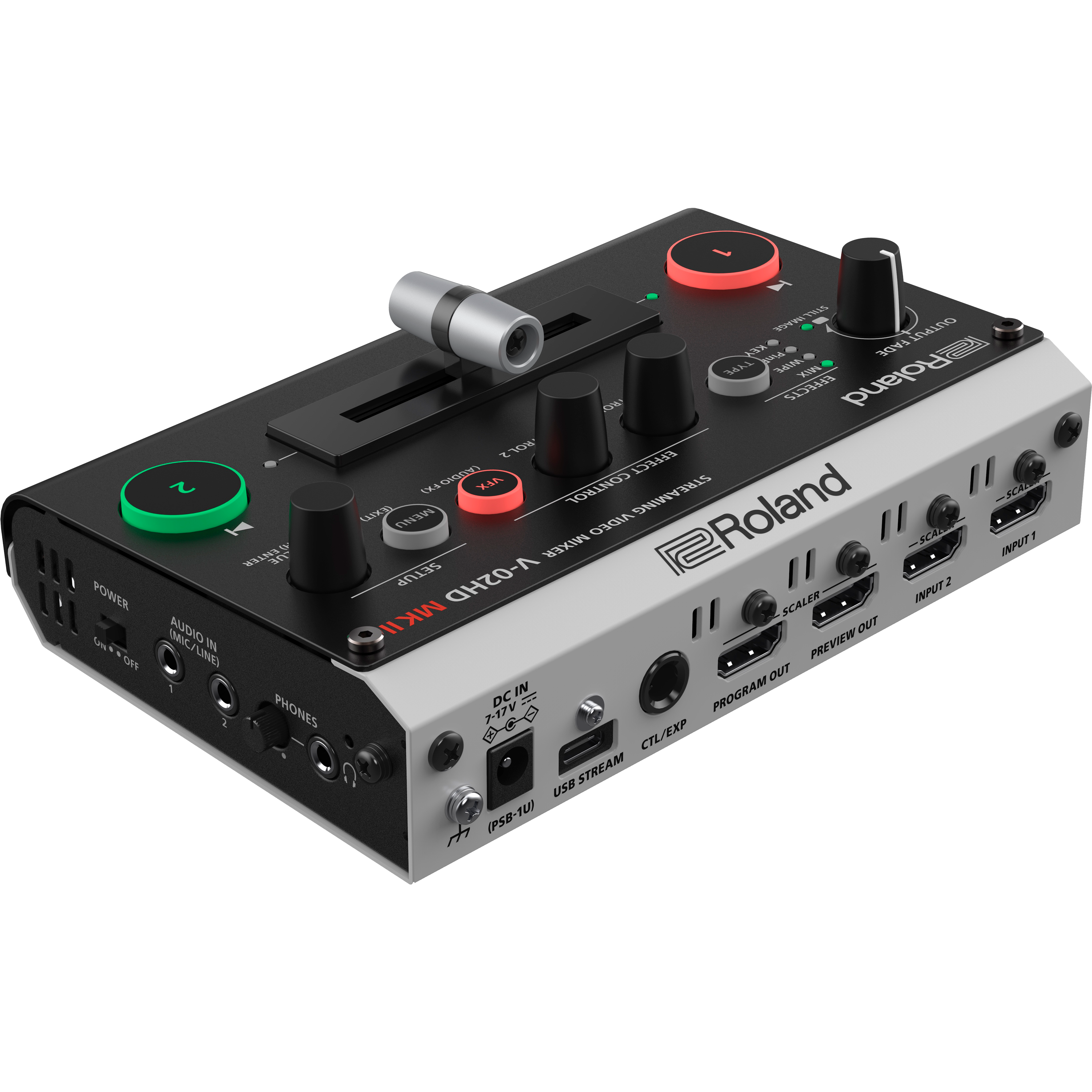 Roland V-02HD MKII tourPack with BYFP ipCase