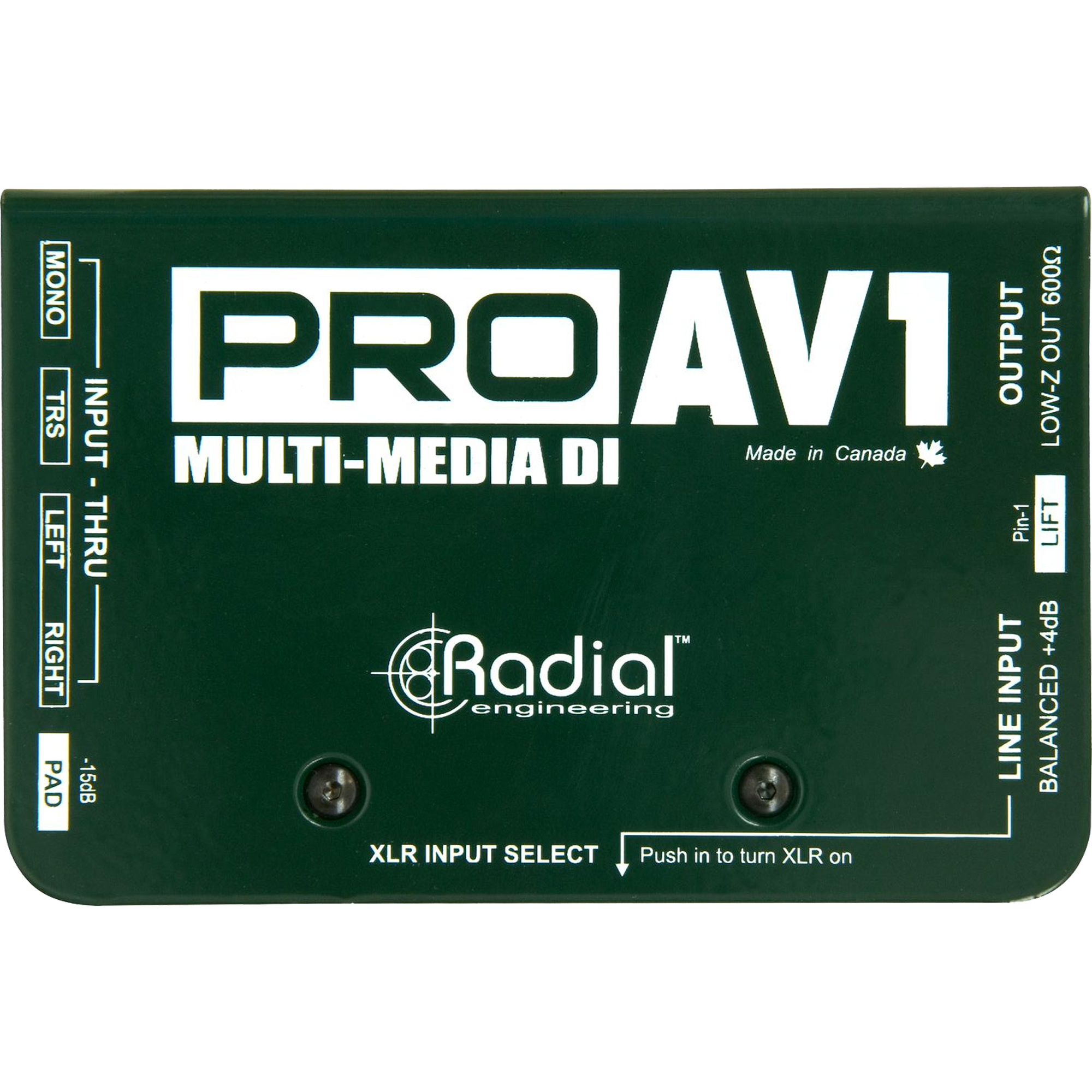 Radial Pro AV1 Direct Box