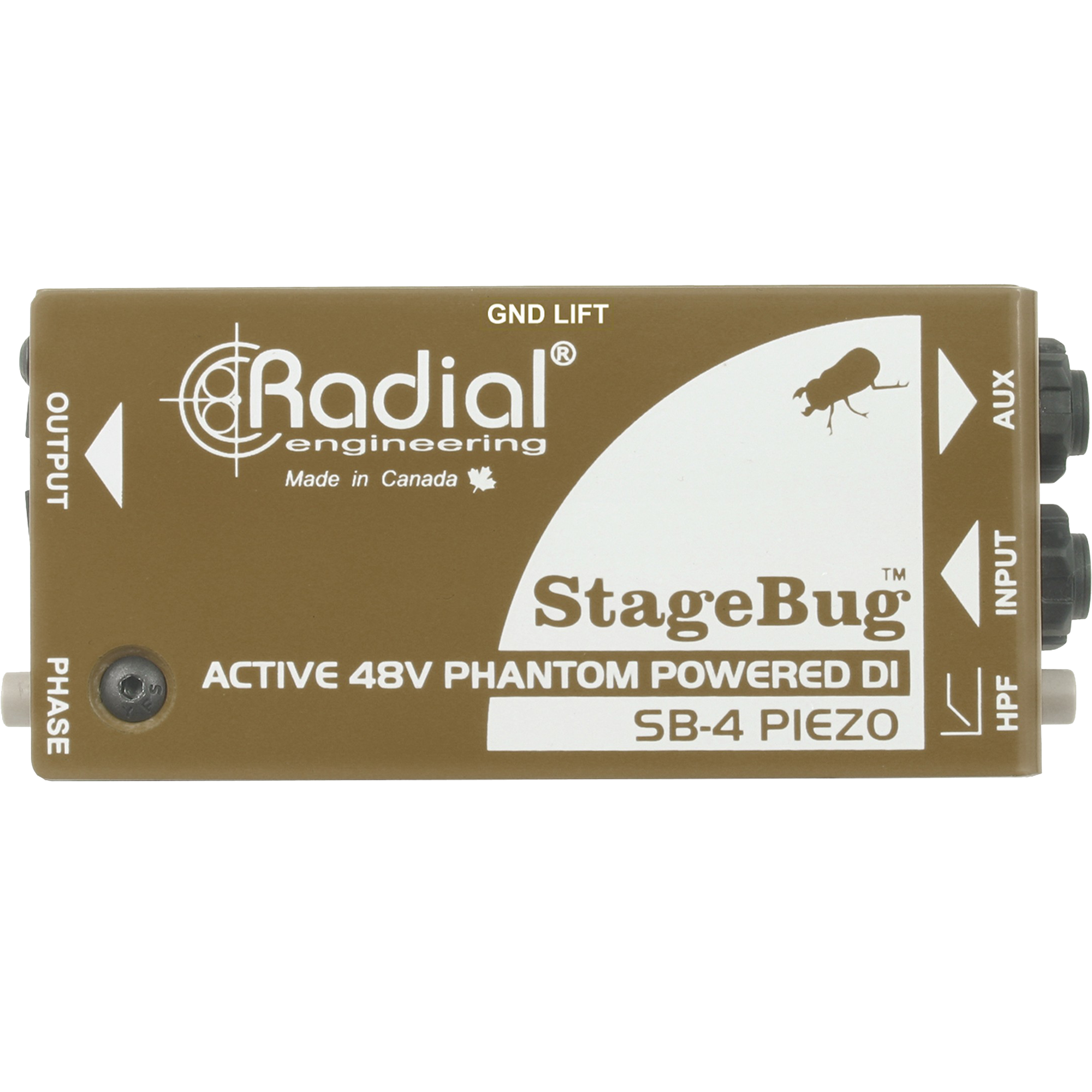 Radial StageBug SB-4 Piezo Direct Box